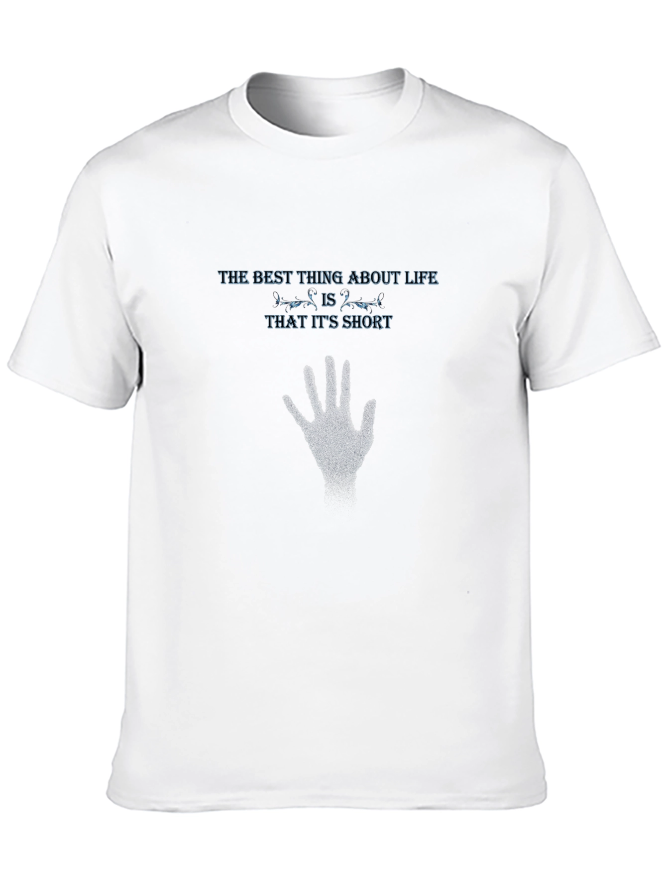 Life is Short Graphic Tee - Black