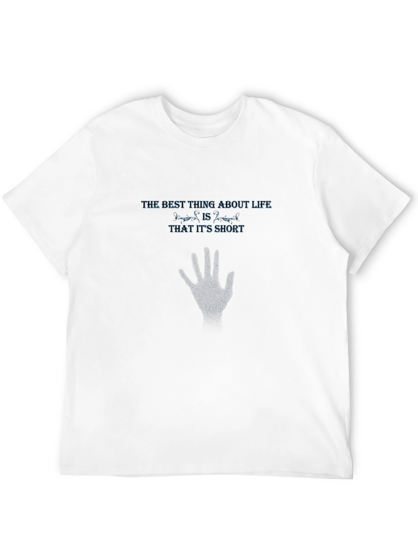 Life is Short Graphic Tee - Black