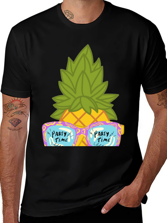 Party Time Pineapple Graphic Tee