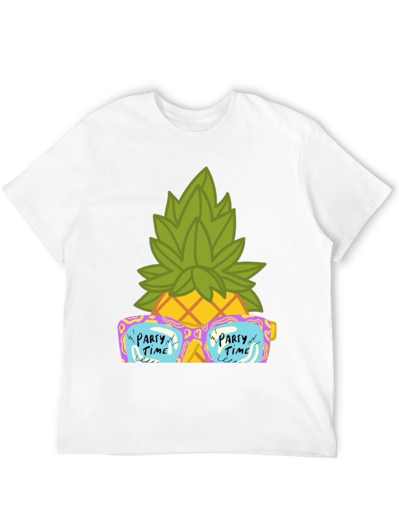 Party Time Pineapple Graphic Tee