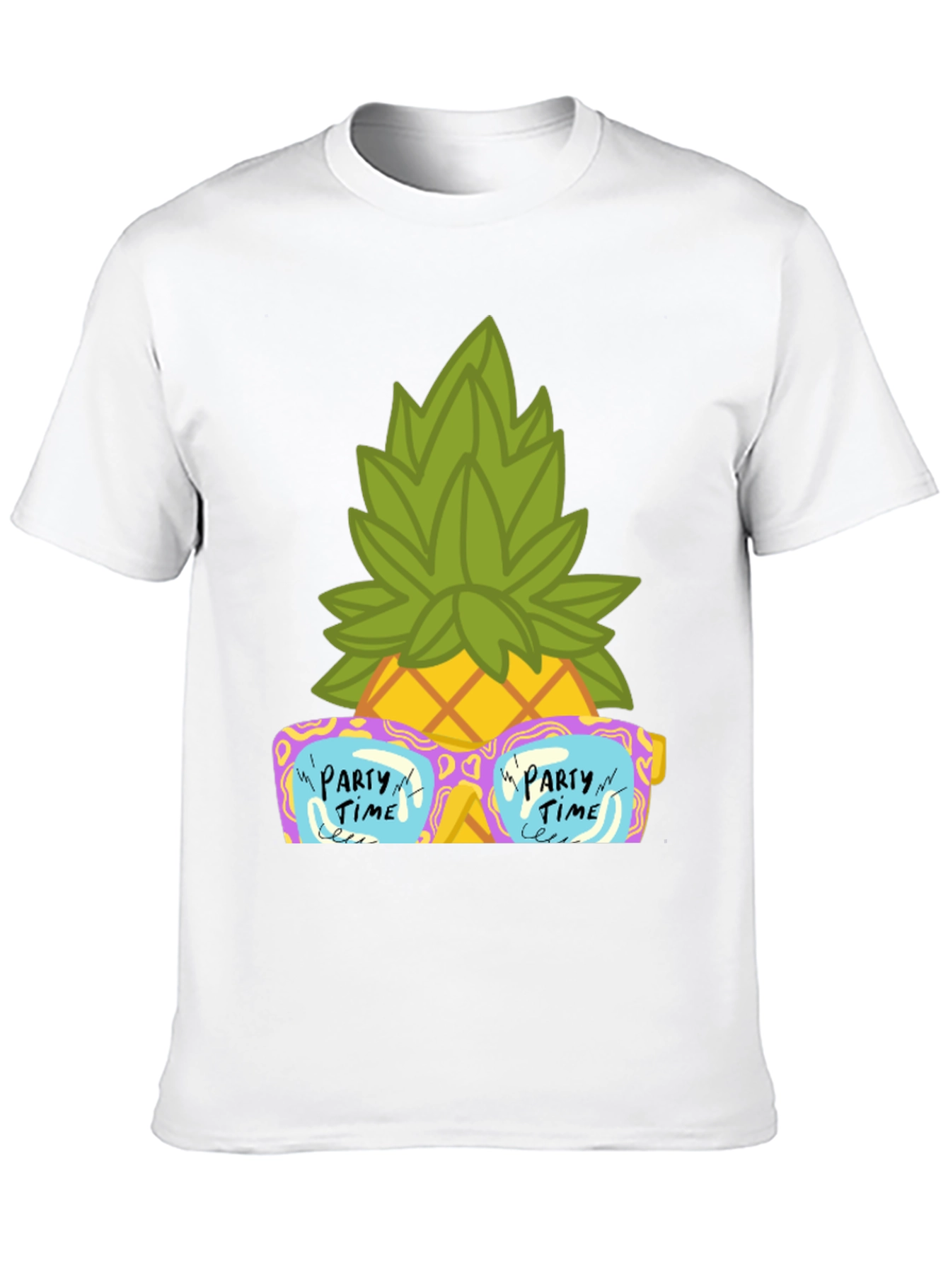 Party Time Pineapple Graphic Tee