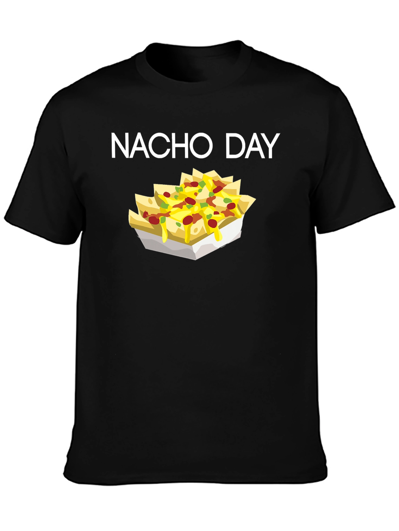 Nacho Day Graphic Tee - Black T-Shirt