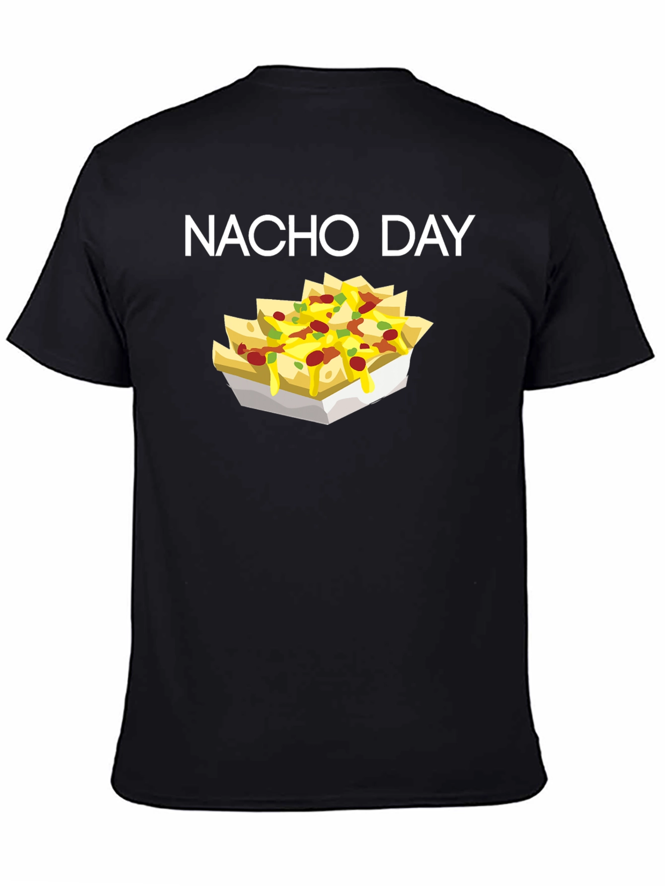 Nacho Day Graphic Tee - Black T-Shirt
