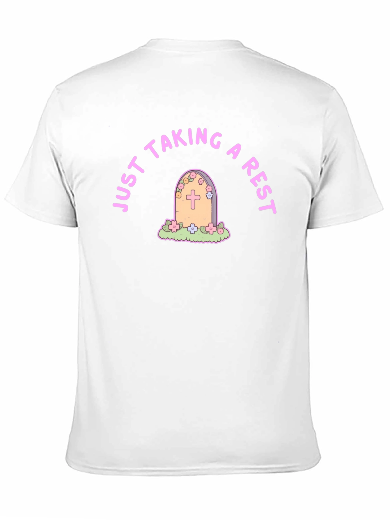 Just Taking a Rest T-Shirt Tombstone Design
