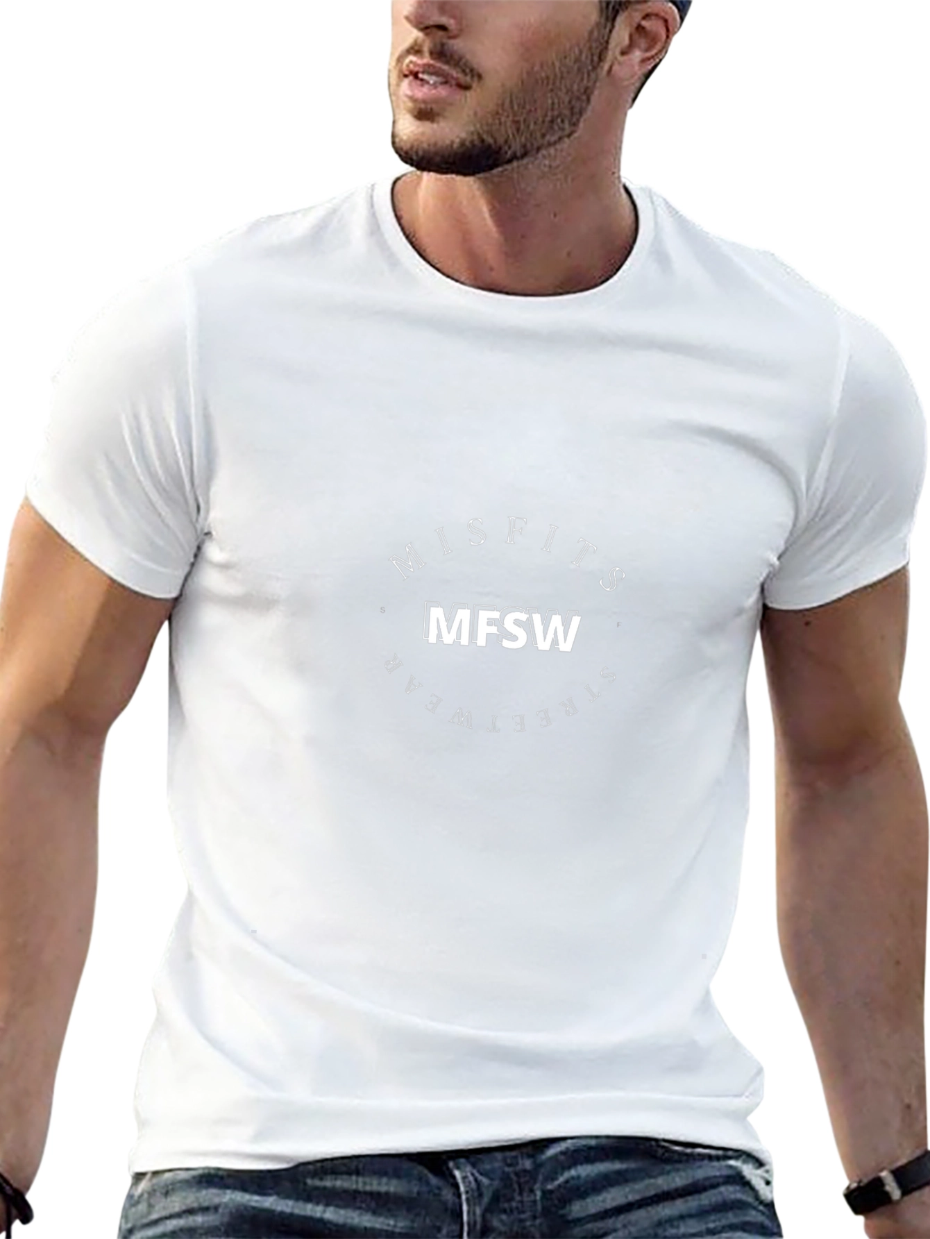 MFSW Misfits Black Graphic Tee