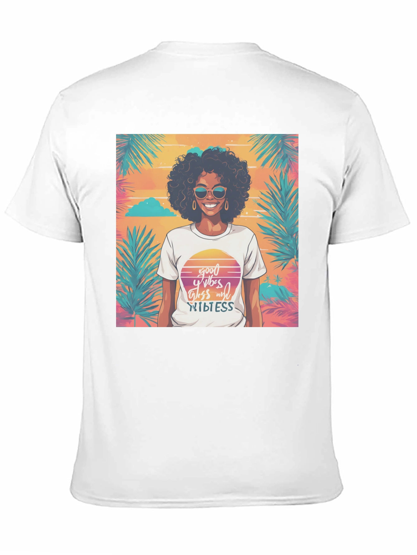 Good Vibes Graphic Tee - Stylish Casual Wear