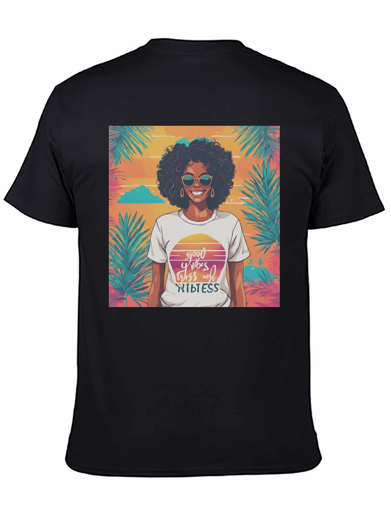 Good Vibes Graphic Tee - Stylish Casual Wear