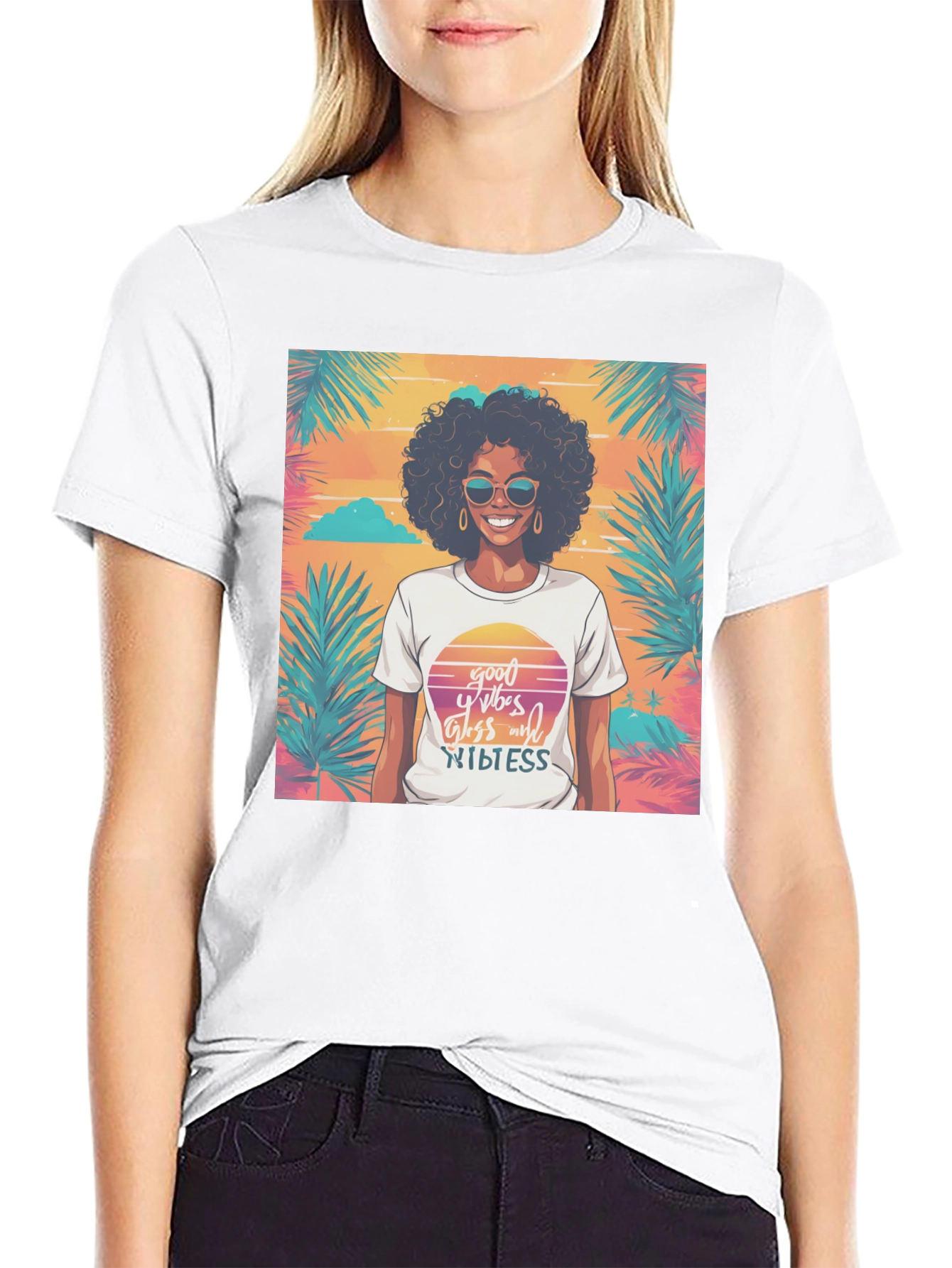Good Vibes Graphic Tee - Stylish Casual Wear