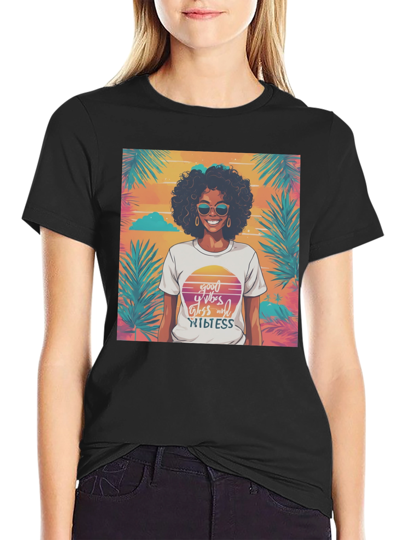 Good Vibes Graphic Tee - Stylish Casual Wear