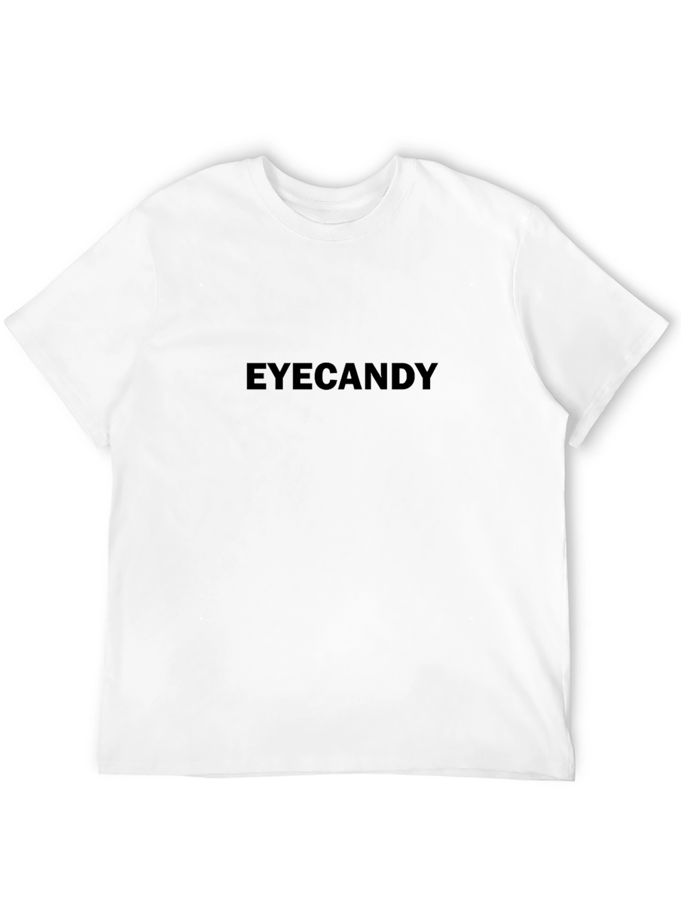 EyeCandy Black Tee - Classic Crew Neck T-Shirt