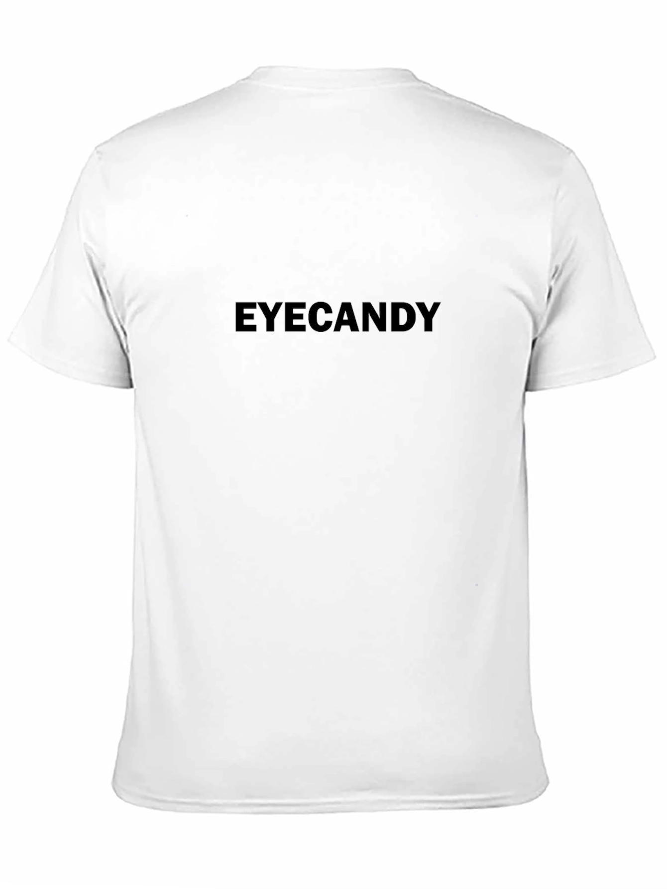 EyeCandy Black Tee - Classic Crew Neck T-Shirt