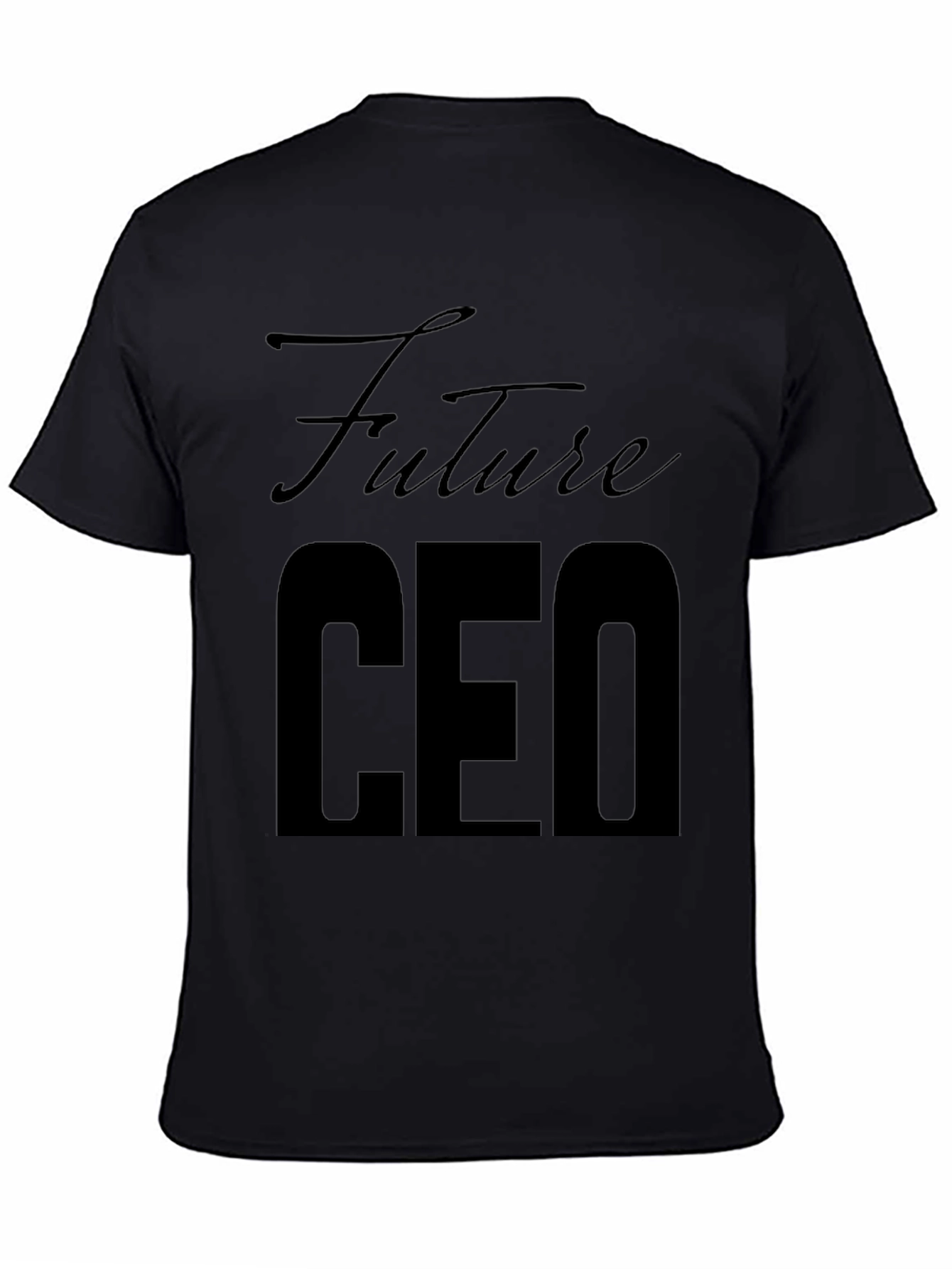 Future CEO Black Graphic T-Shirt