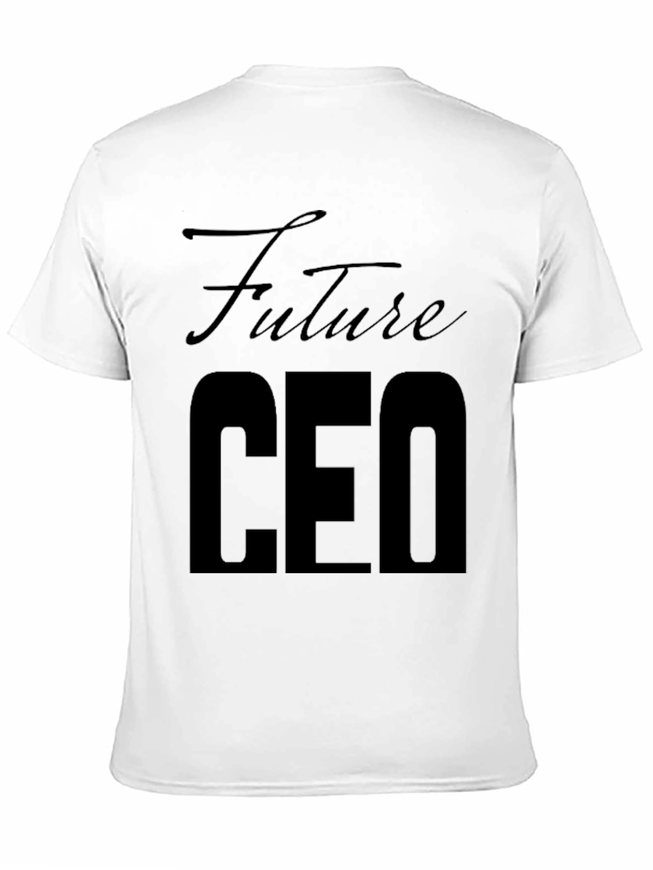 Future CEO Black Graphic T-Shirt