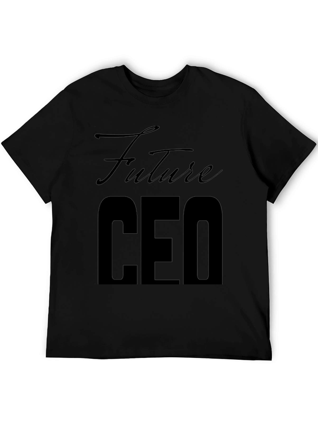 Future CEO Black Graphic T-Shirt