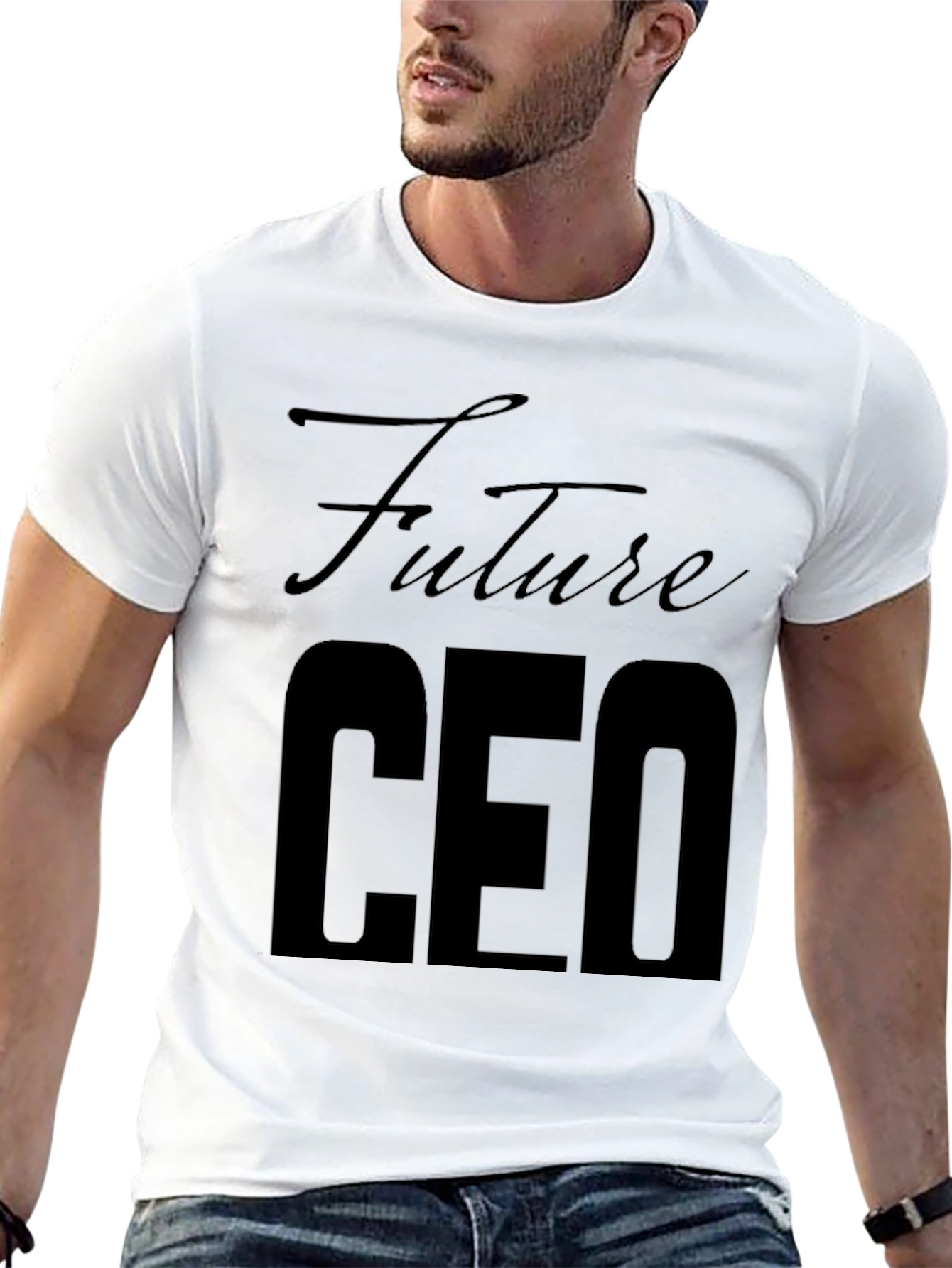 Future CEO Black Graphic T-Shirt