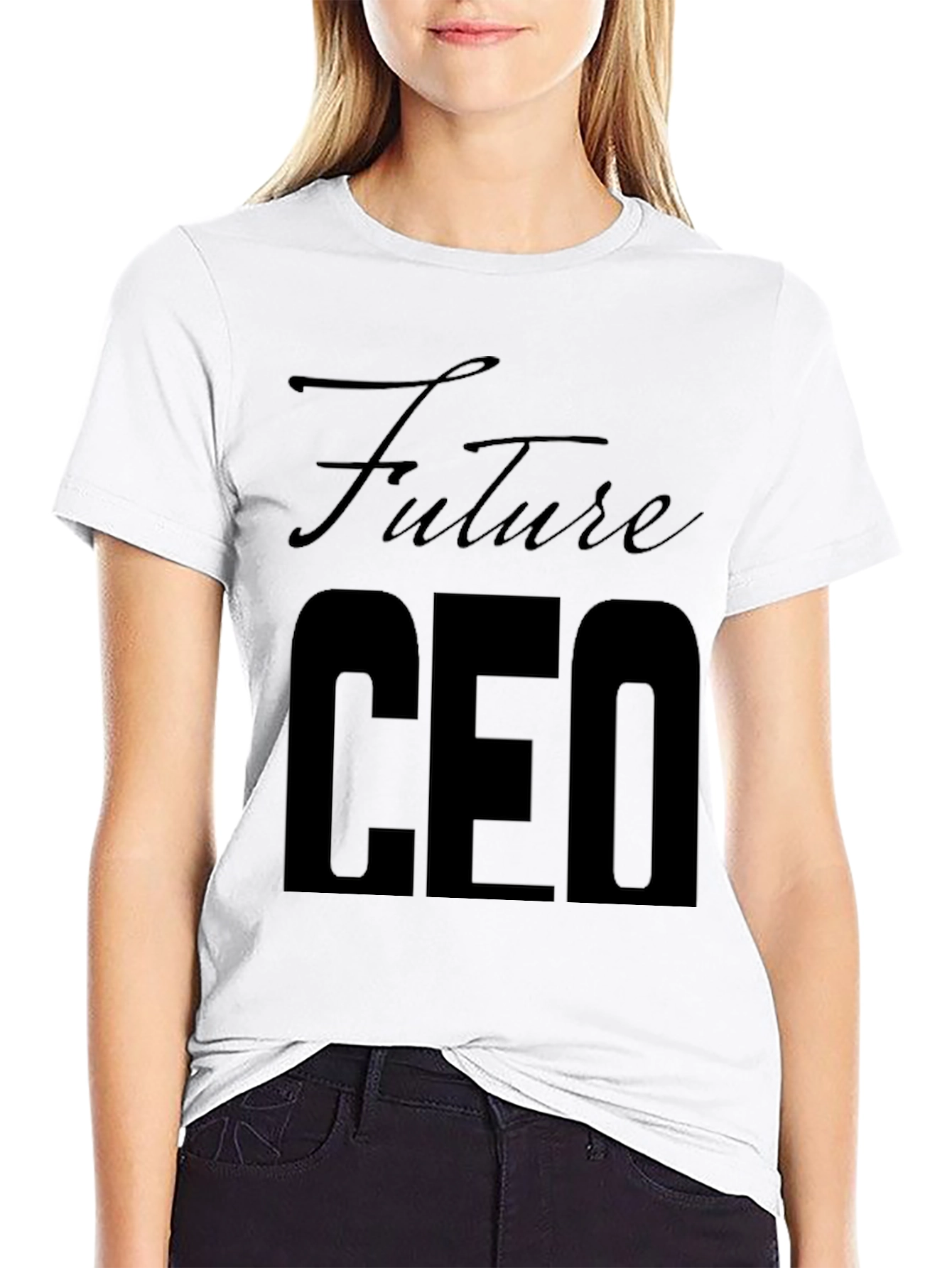 Future CEO Black Graphic T-Shirt