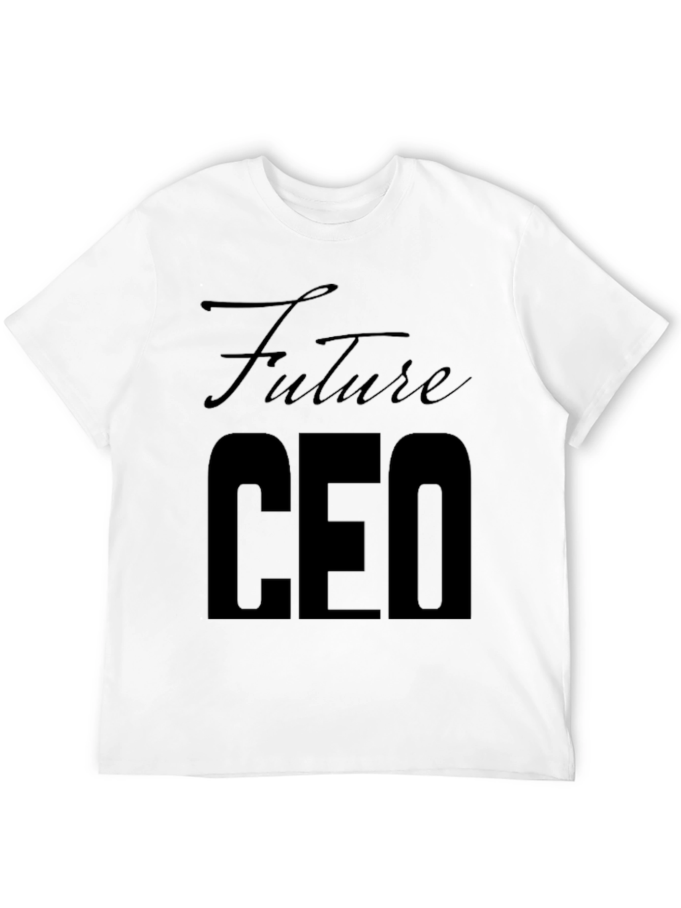 Future CEO Black Graphic T-Shirt