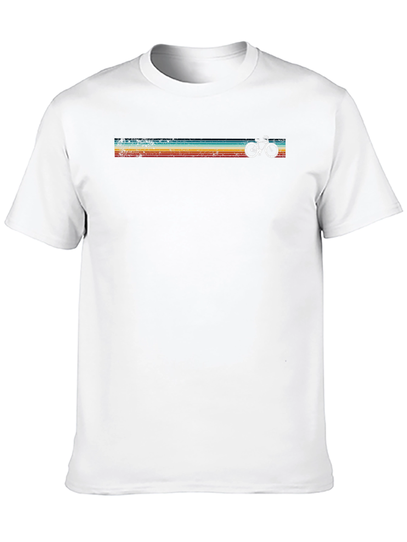 Retro Bicycle Graphic T-Shirt