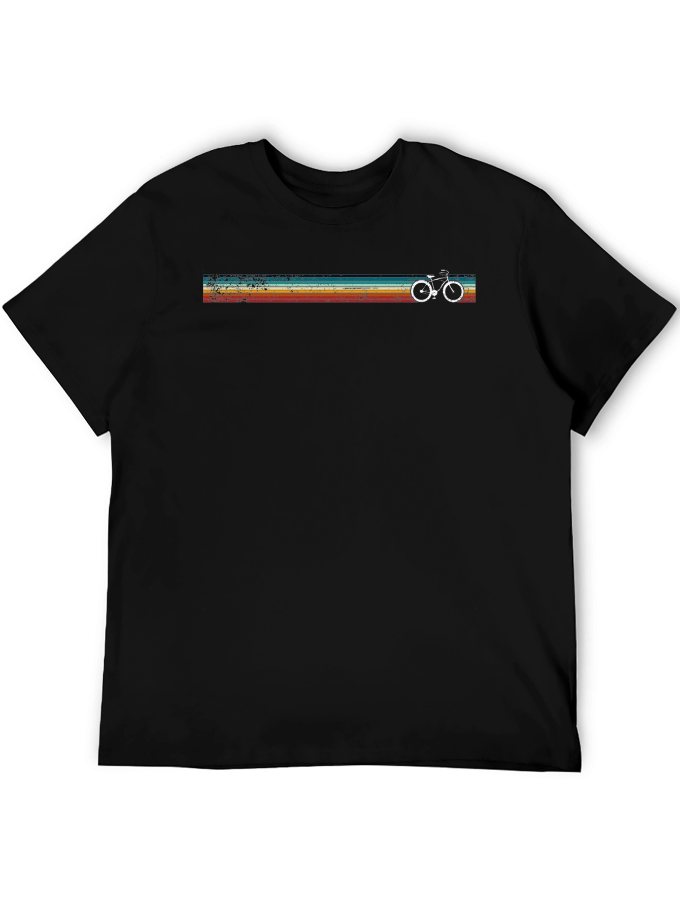 Retro Bicycle Graphic T-Shirt