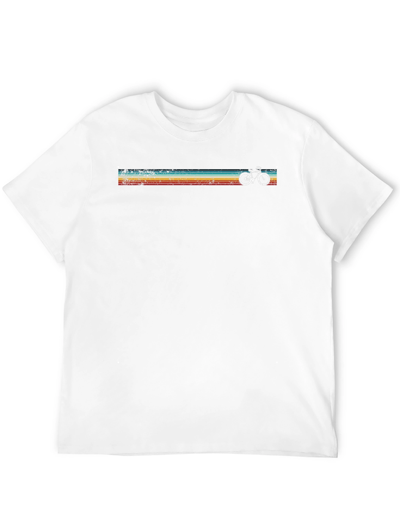 Retro Bicycle Graphic T-Shirt