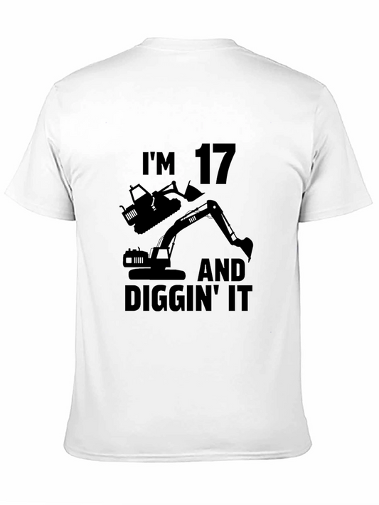 Im 17 Diggin It Black T-Shirt