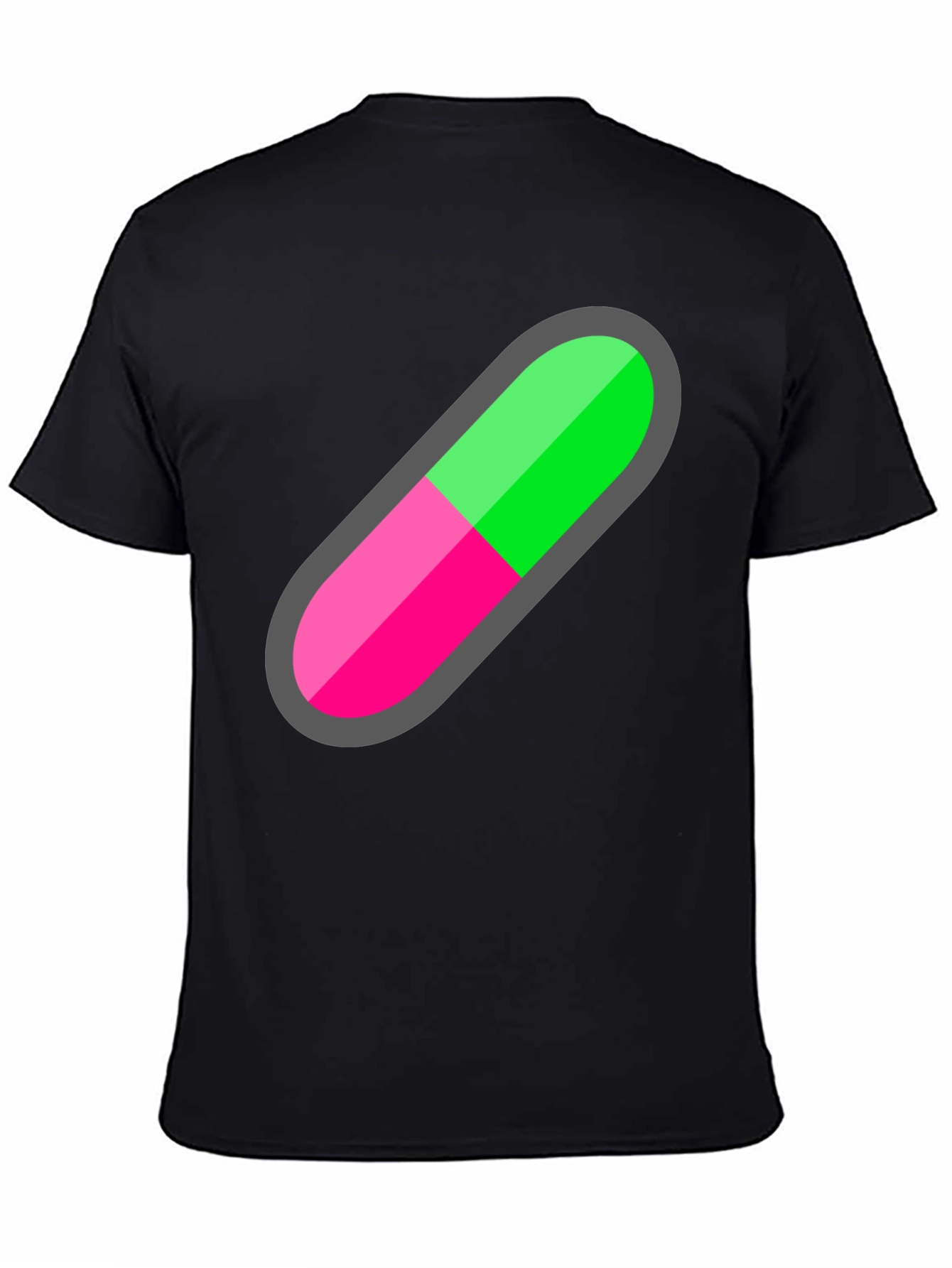 Pill Capsule Graphic Tee - Unique Trendy Design