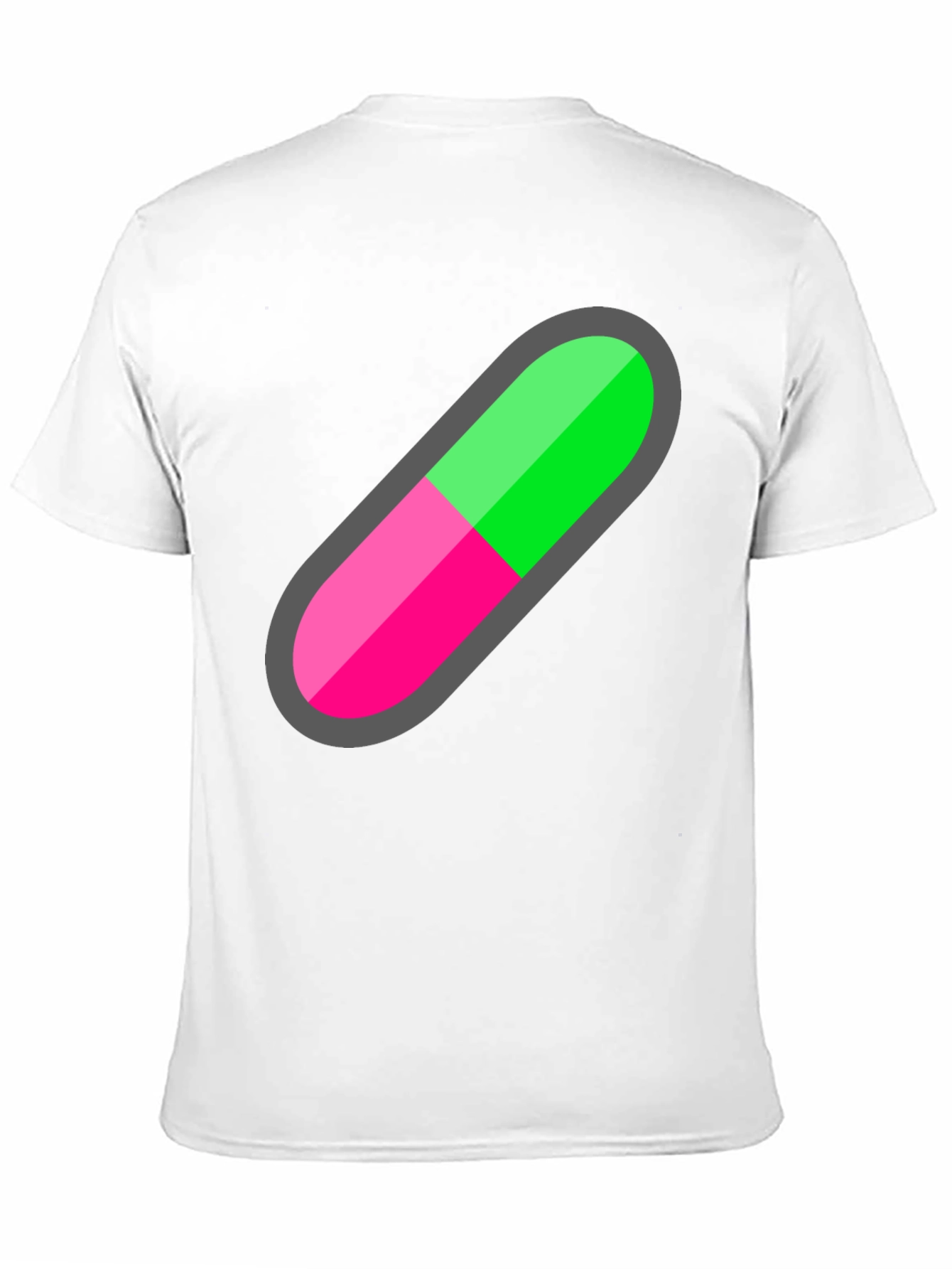 Pill Capsule Graphic Tee - Unique Trendy Design