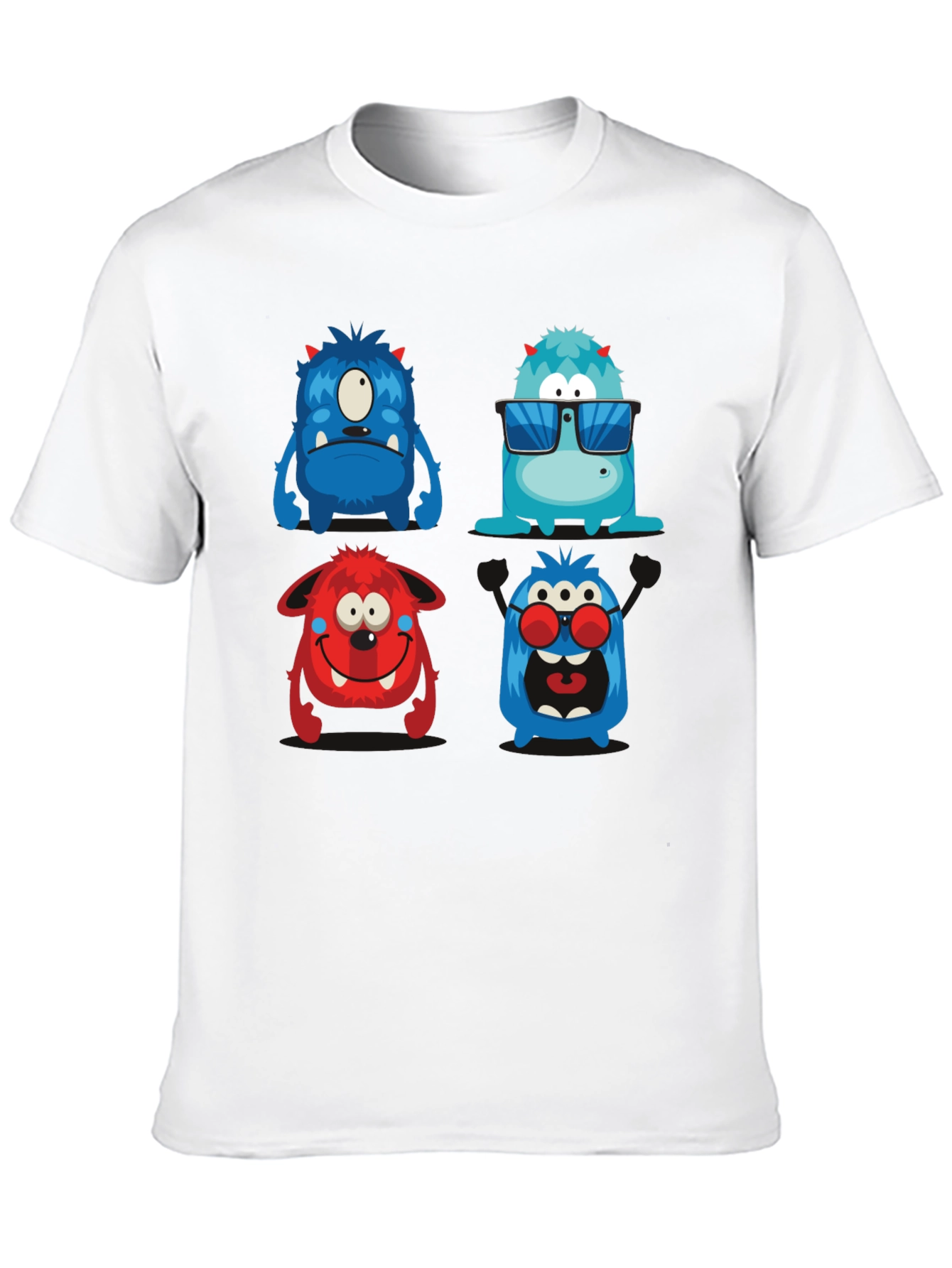 Monster Graphic Tee - Black T-Shirt