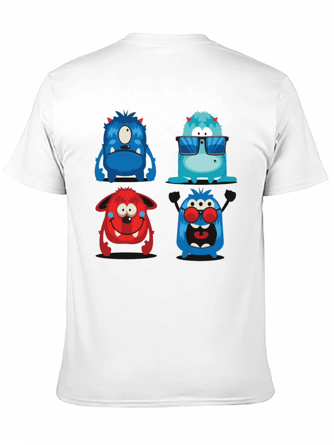 Monster Graphic Tee - Black T-Shirt