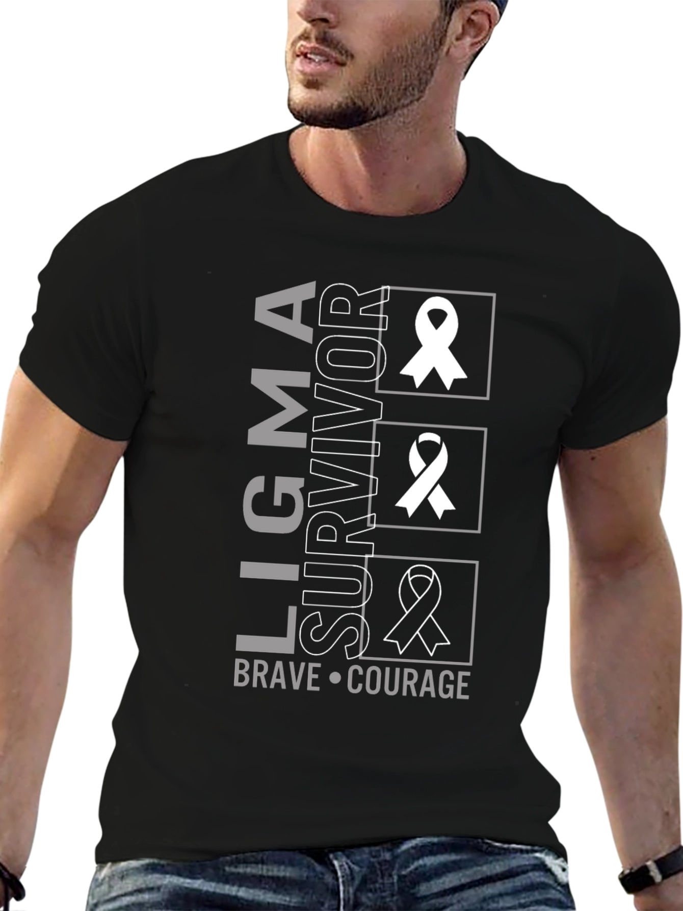 Ligma Survivor Brave Courage T-Shirt