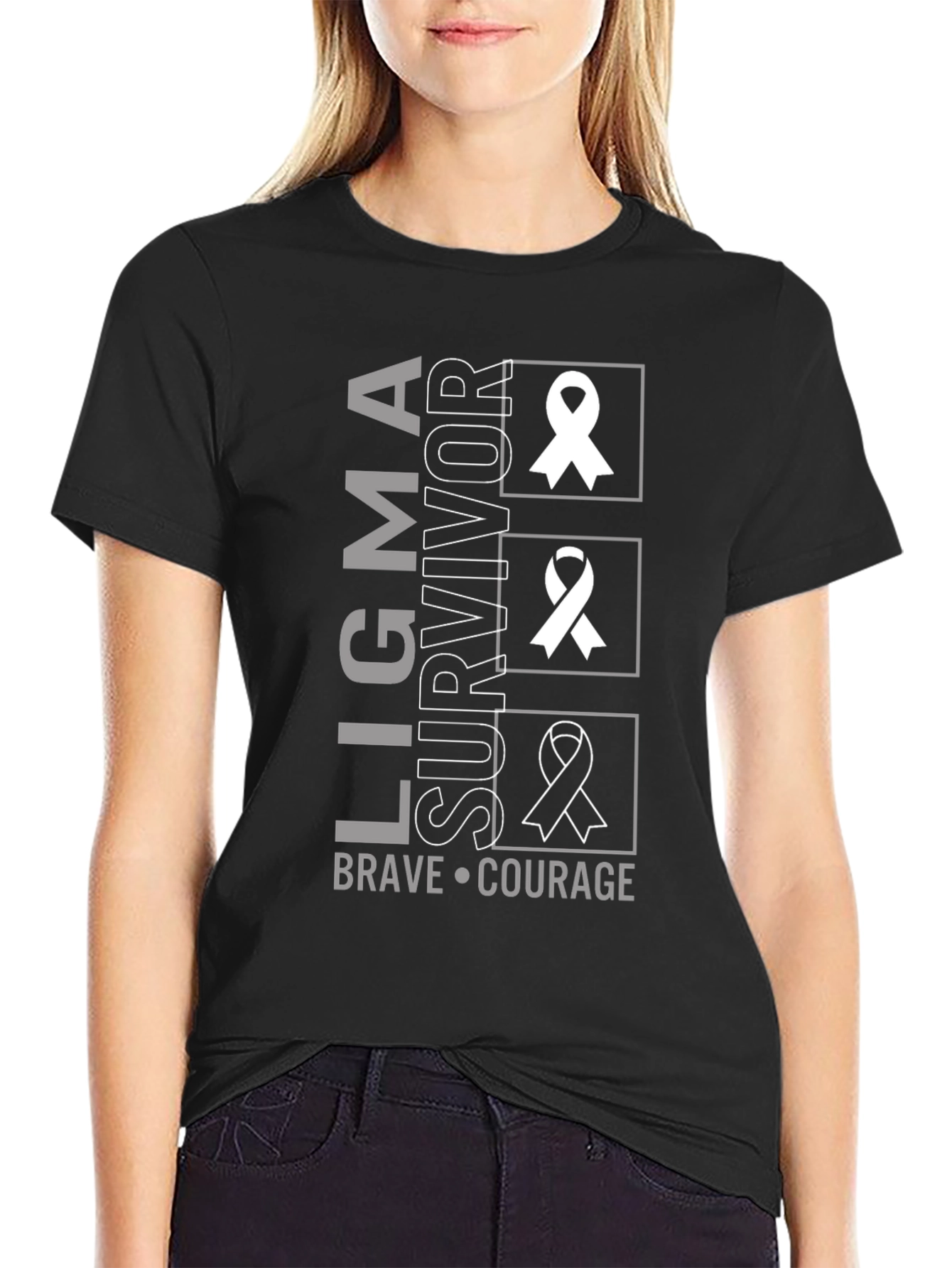 Ligma Survivor Brave Courage T-Shirt