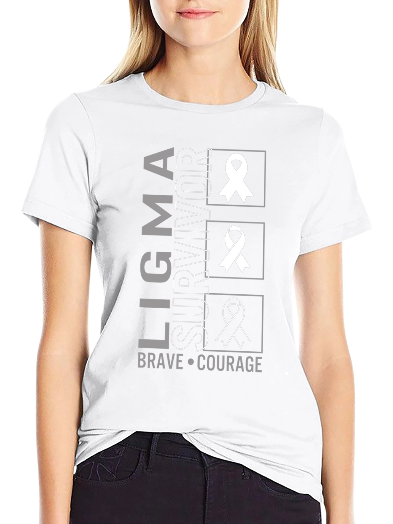 Ligma Survivor Brave Courage T-Shirt