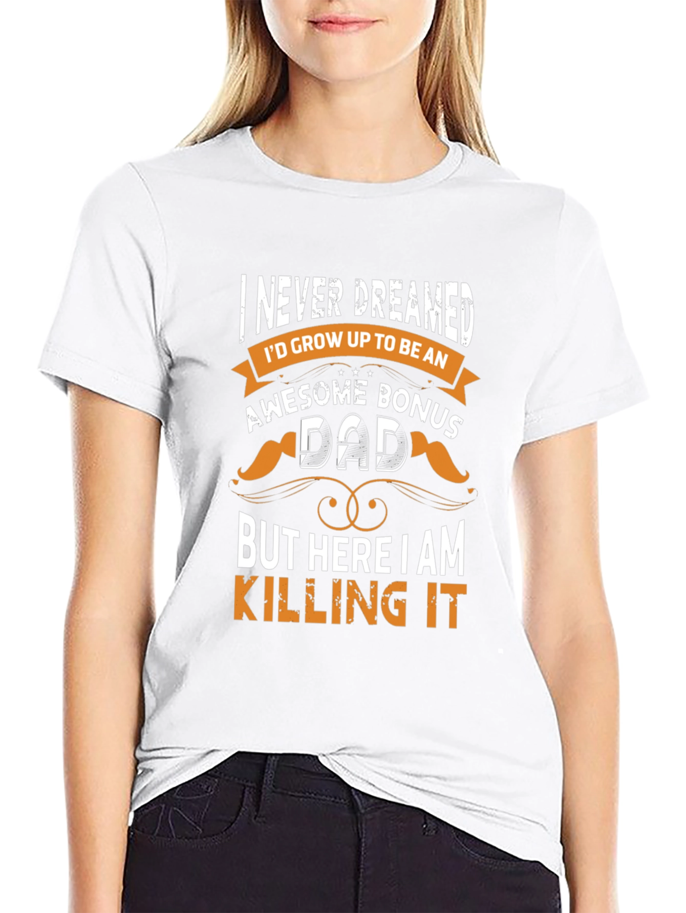 Awesome Bonus Dad Graphic Tee