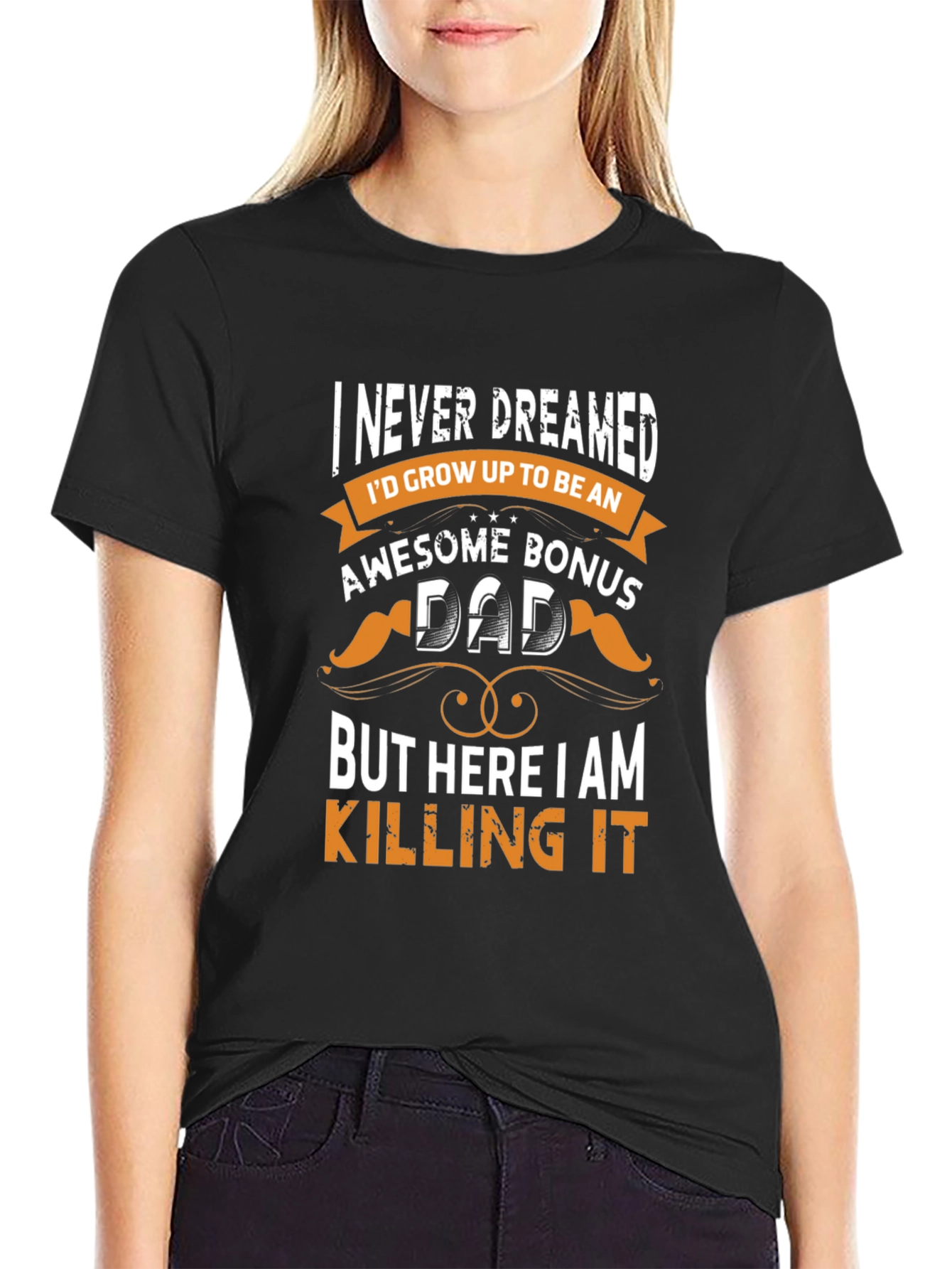 Awesome Bonus Dad Graphic Tee