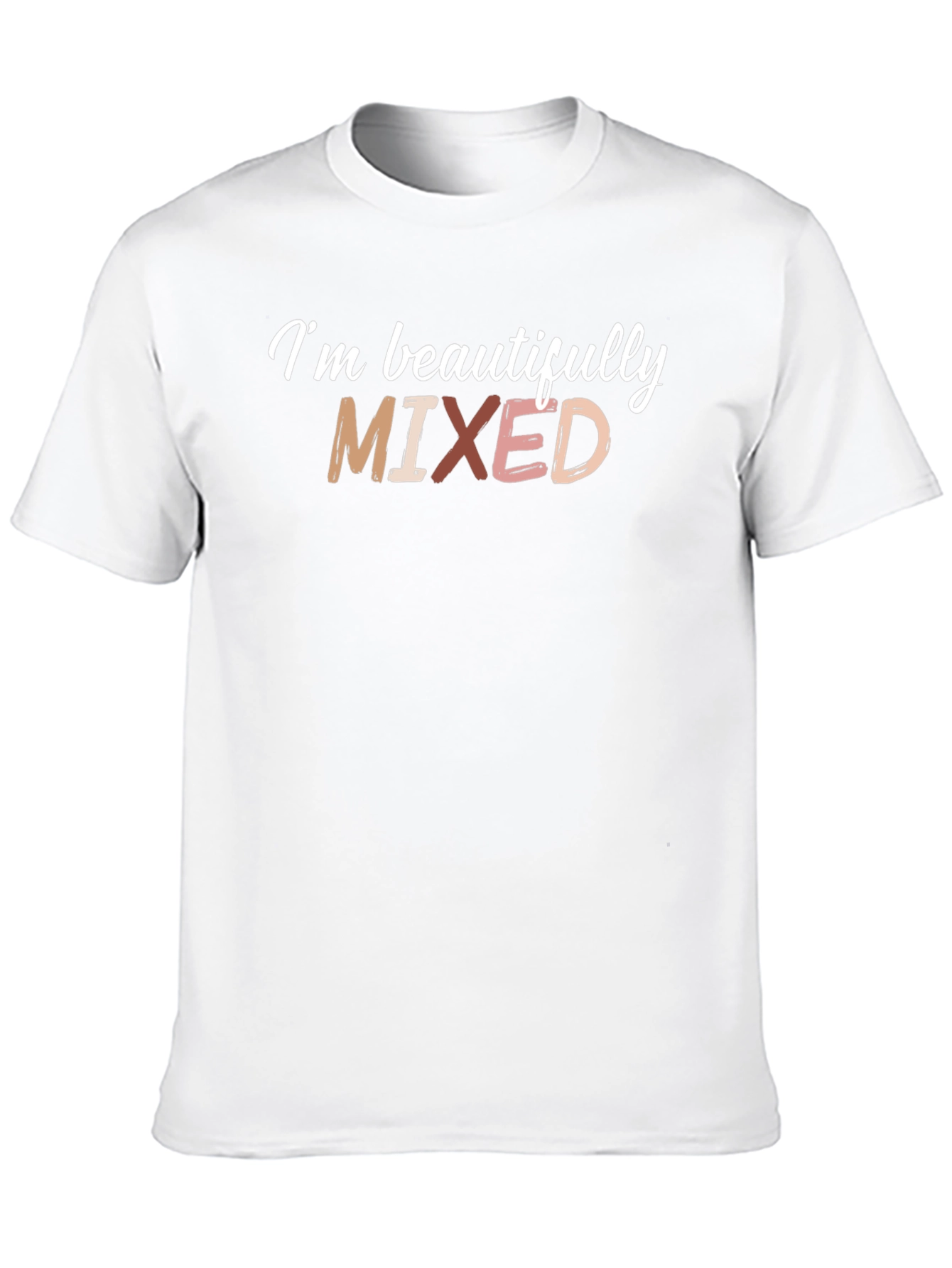 Im Beautifully Mixed Graphic Tee