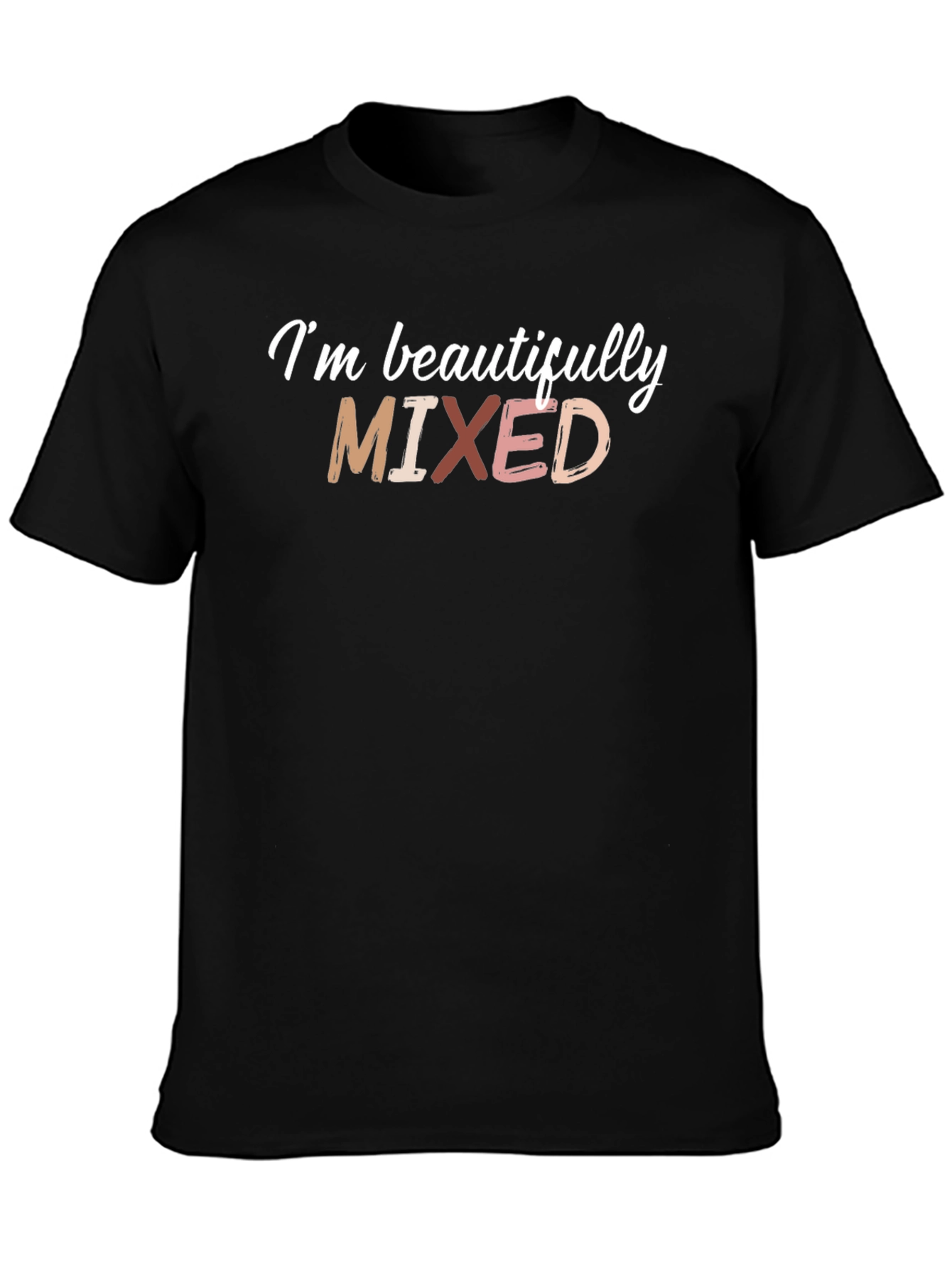 Im Beautifully Mixed Graphic Tee