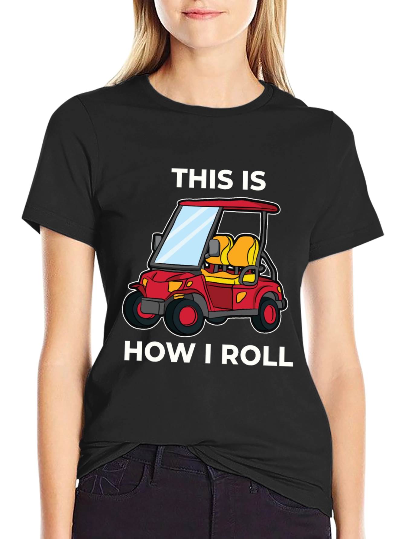 This Is How I Roll Golf Cart T-Shirt