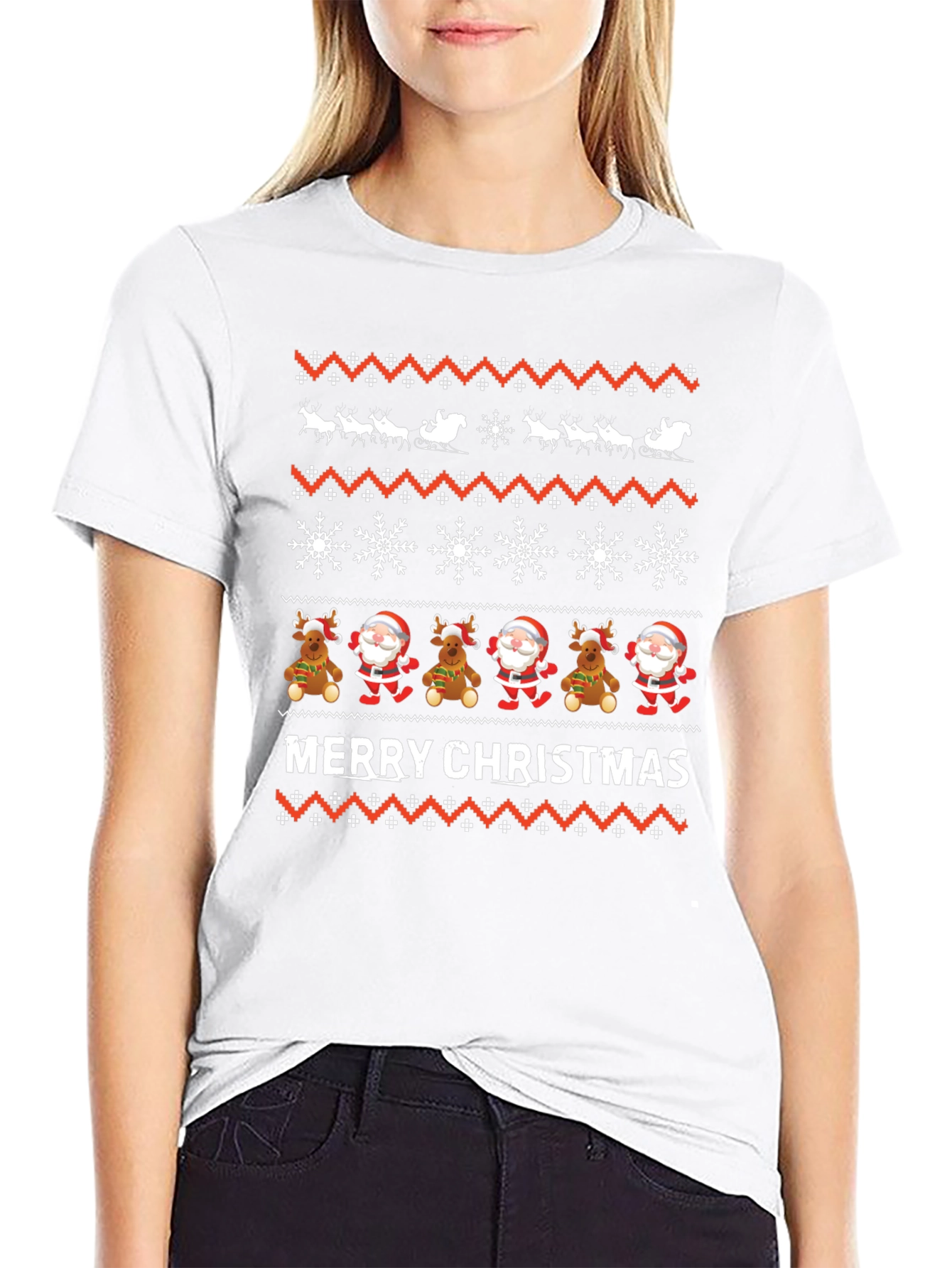 Festive Christmas Graphic Tee