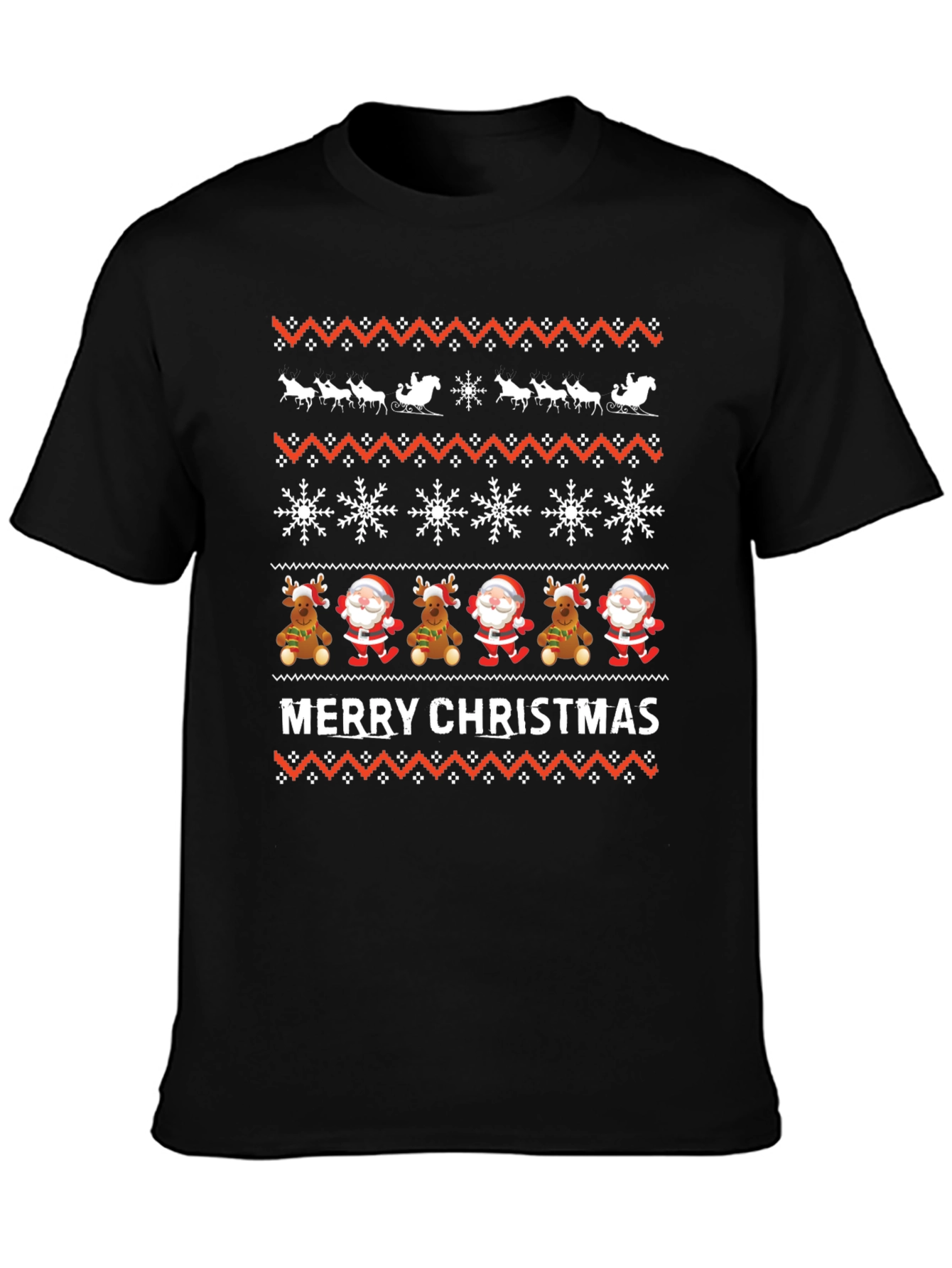 Festive Christmas Graphic Tee