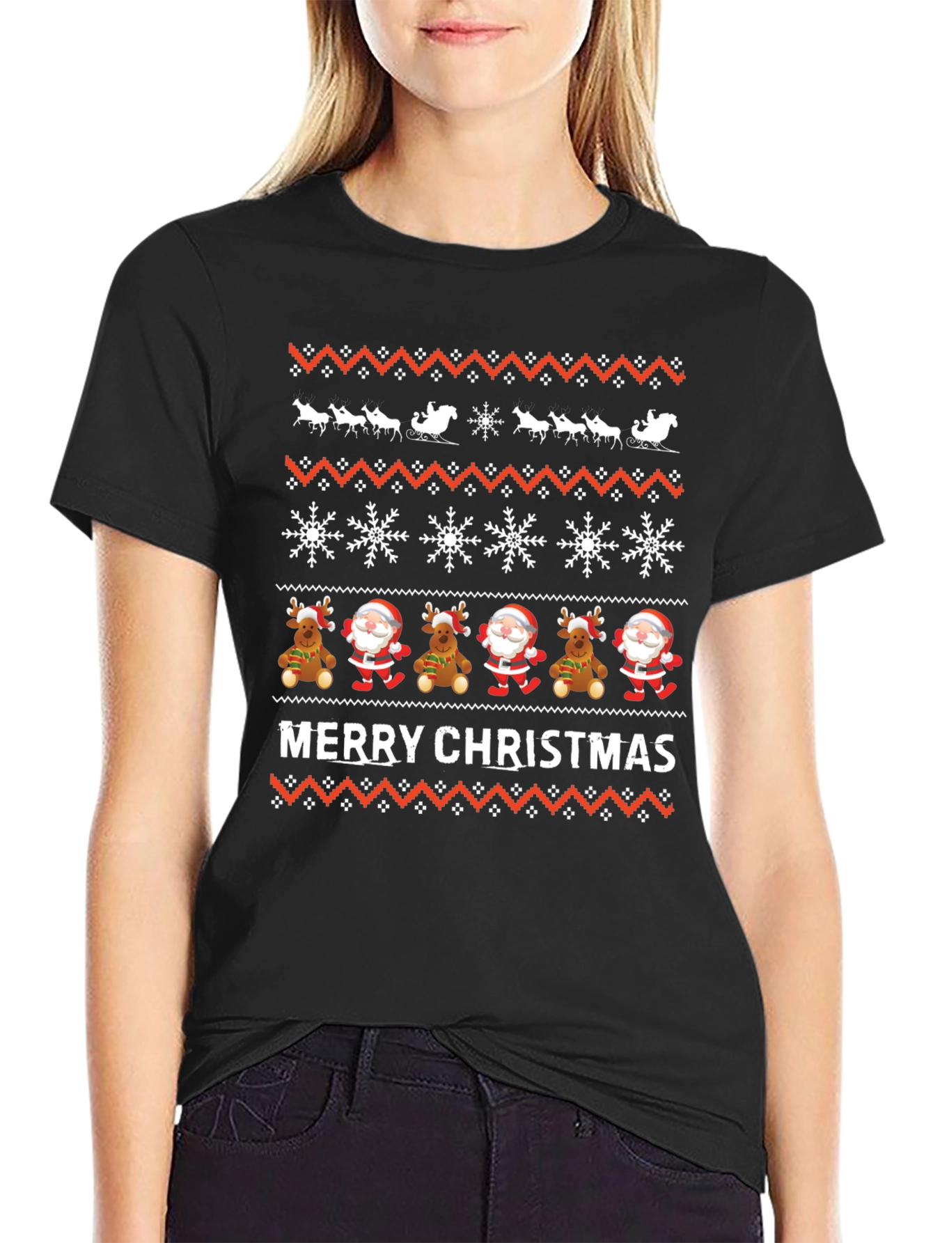Festive Christmas Graphic Tee