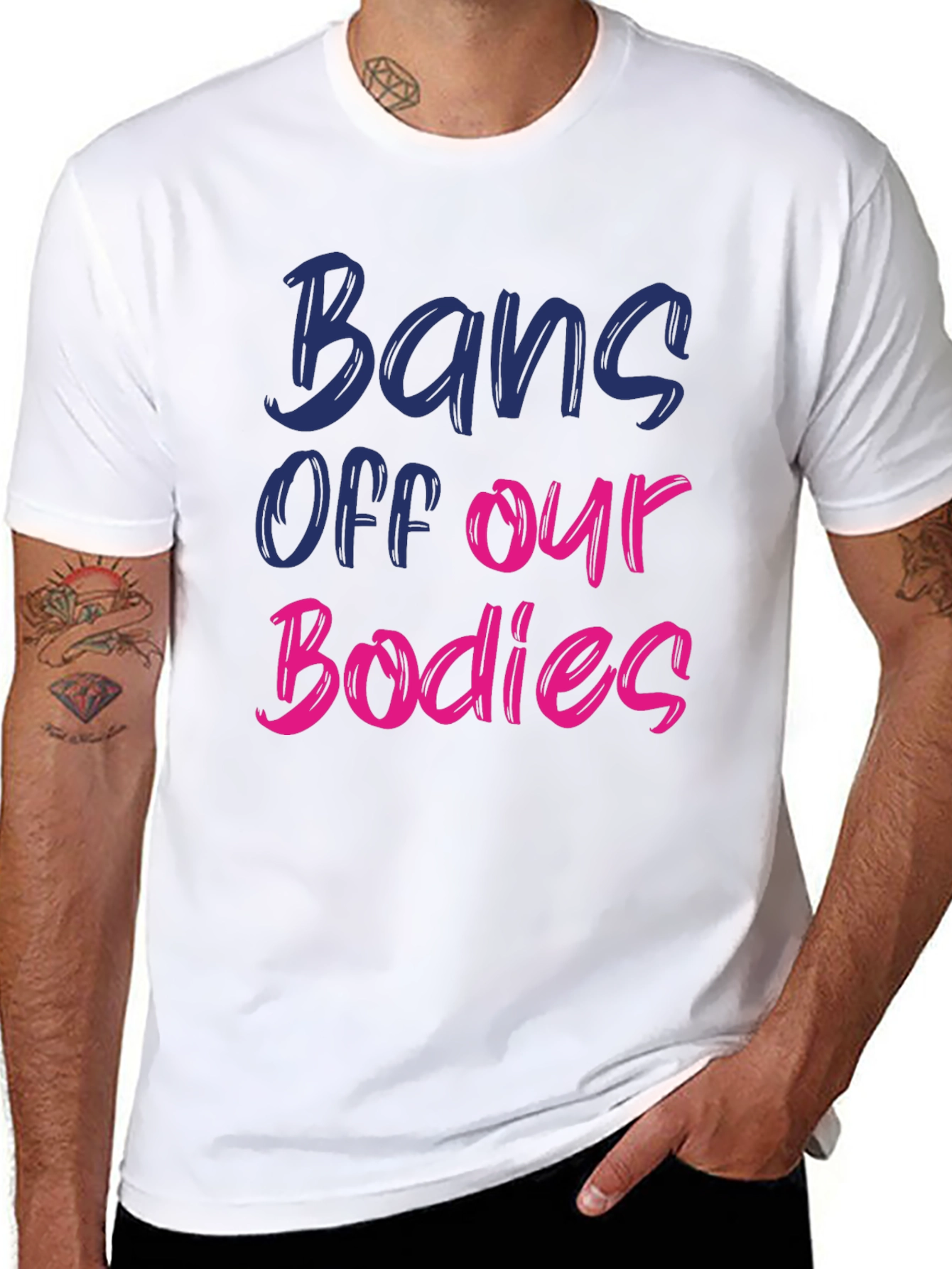Bans Off Our Bodies Graphic Tee - Protest T-Shirt