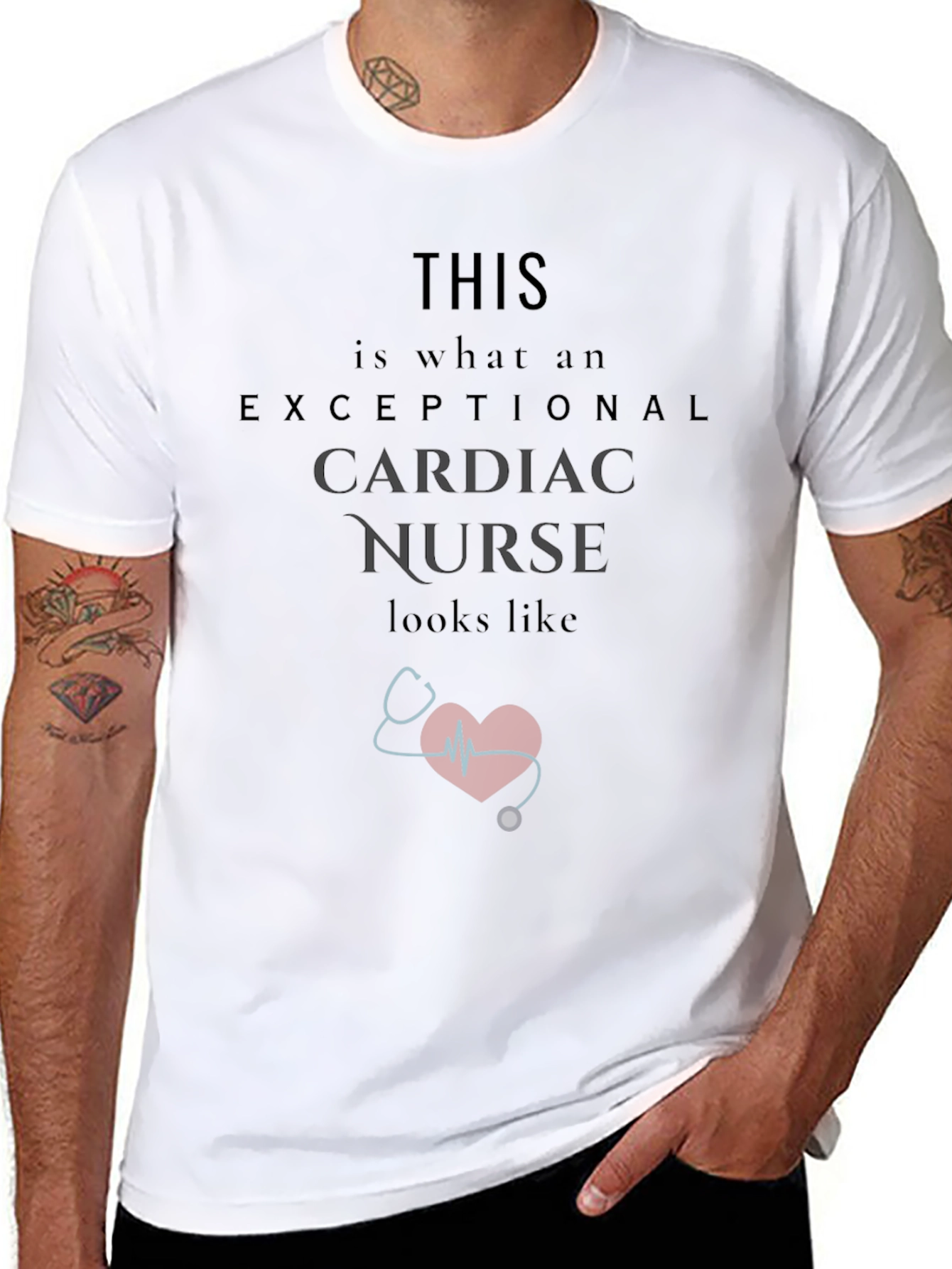 Exceptional Cardiac Nurse Graphic Tee