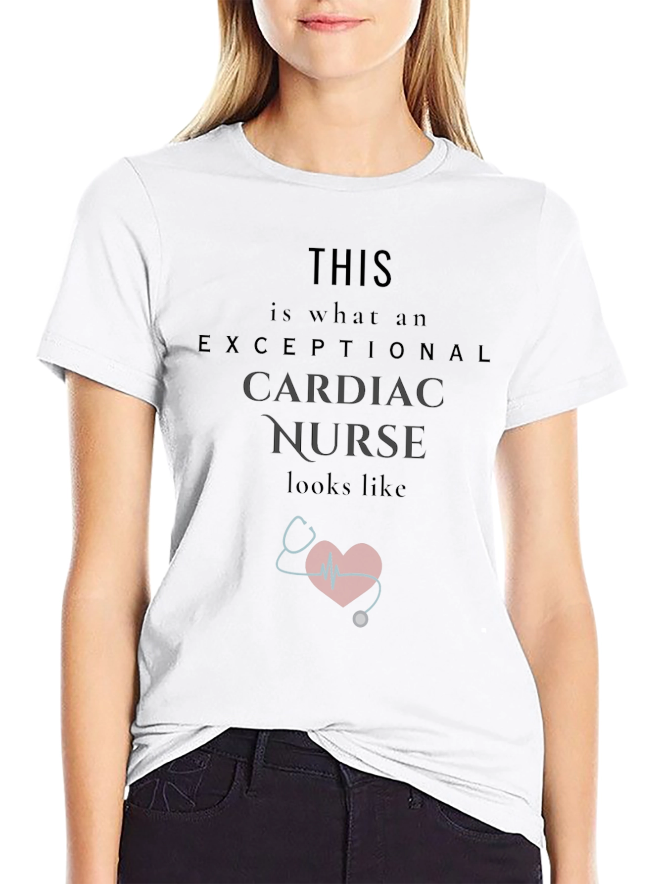 Exceptional Cardiac Nurse Graphic Tee