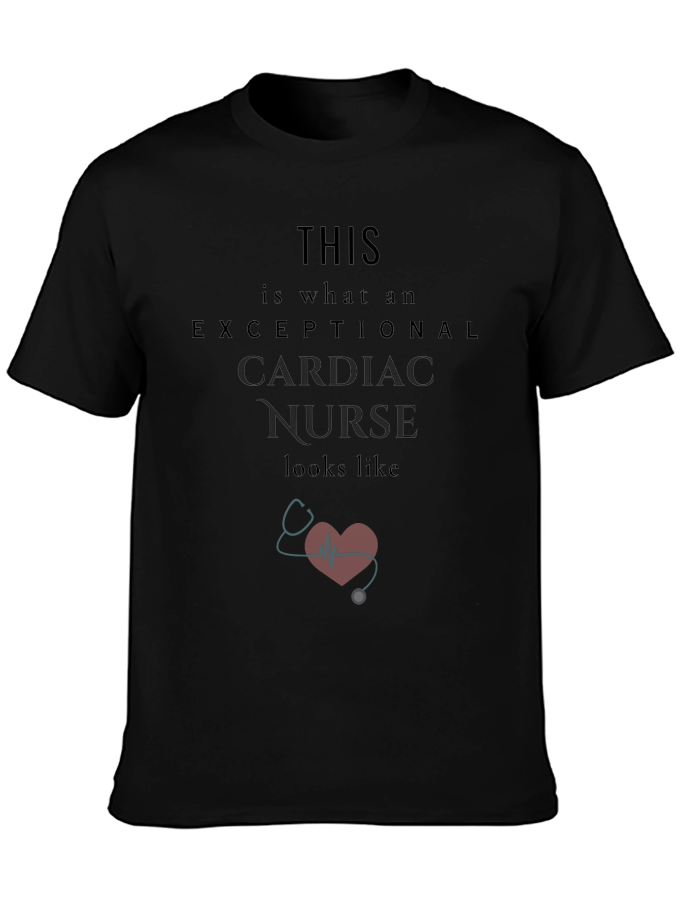 Exceptional Cardiac Nurse Graphic Tee