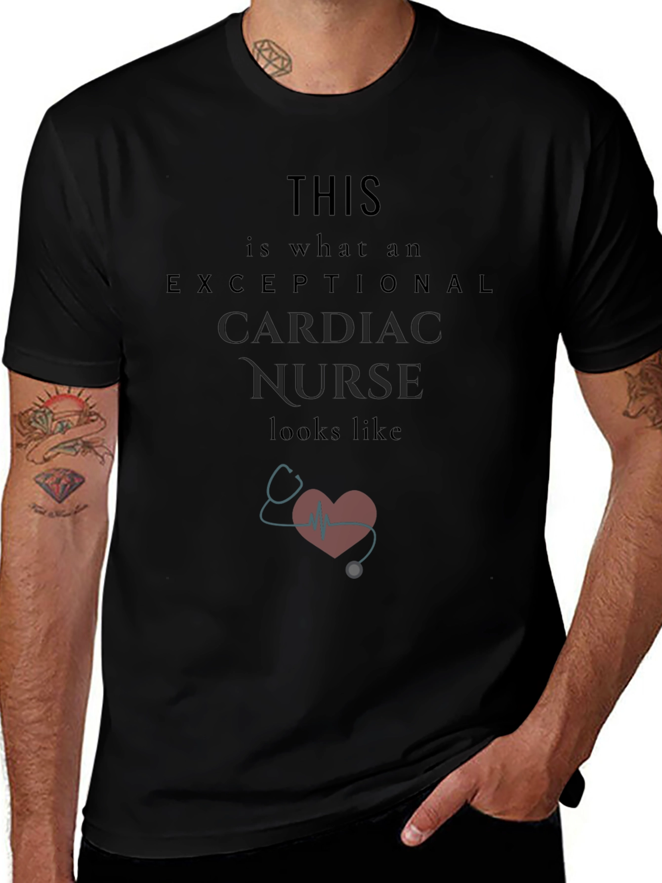Exceptional Cardiac Nurse Graphic Tee