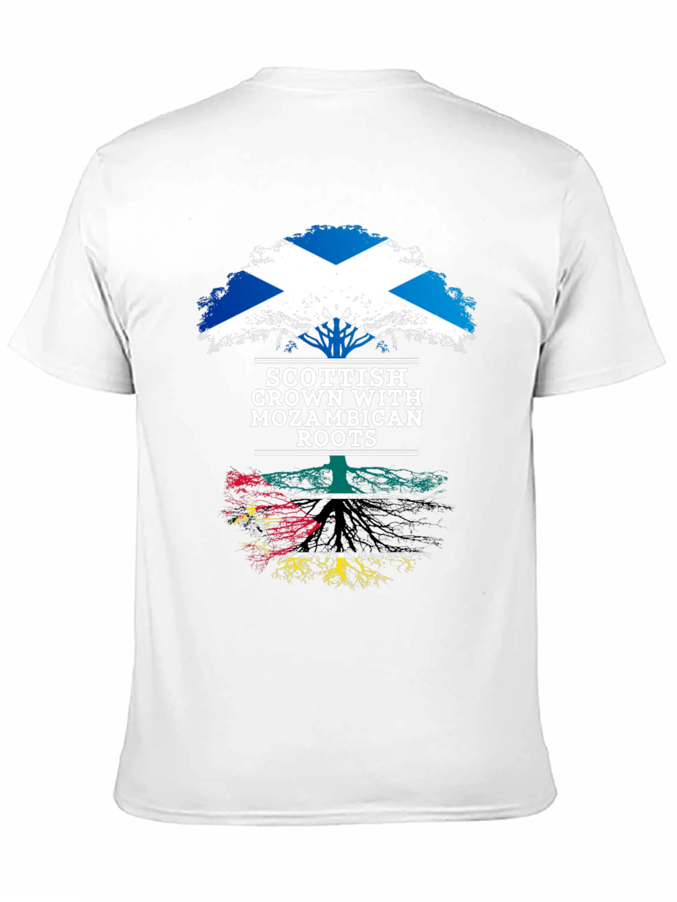 Scottish Grown with Mozambican Roots T-Shirt