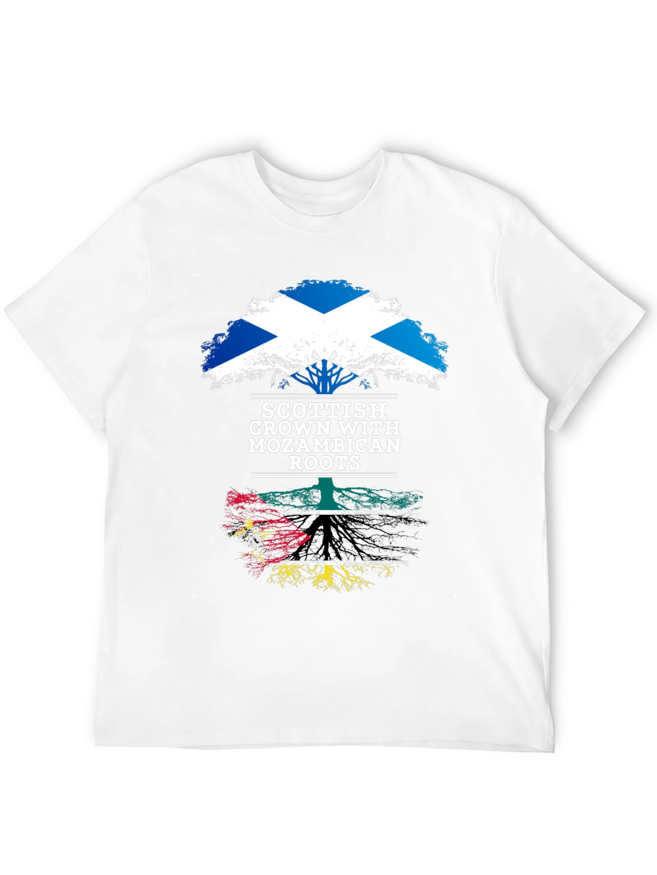 Scottish Grown with Mozambican Roots T-Shirt