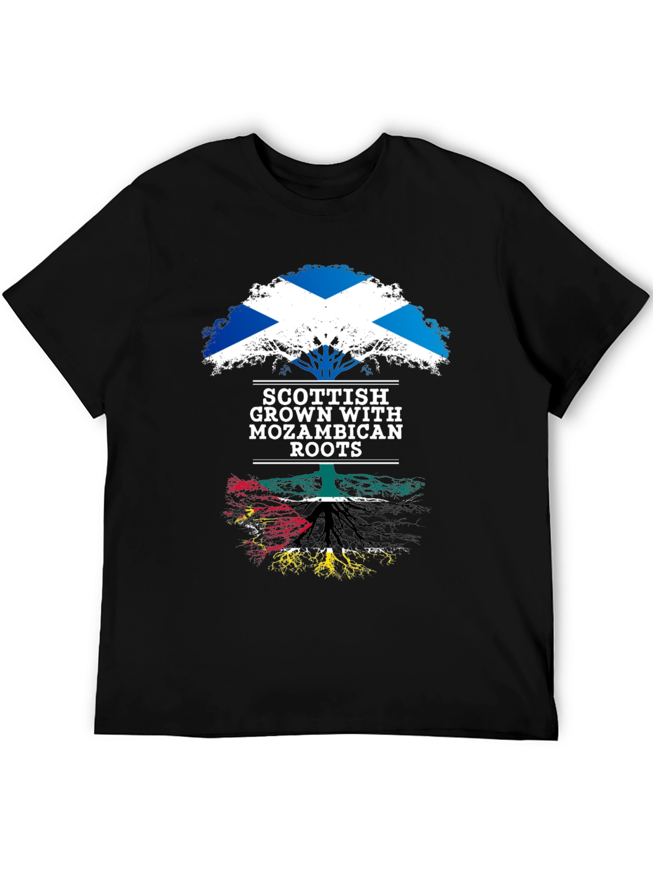 Scottish Grown with Mozambican Roots T-Shirt