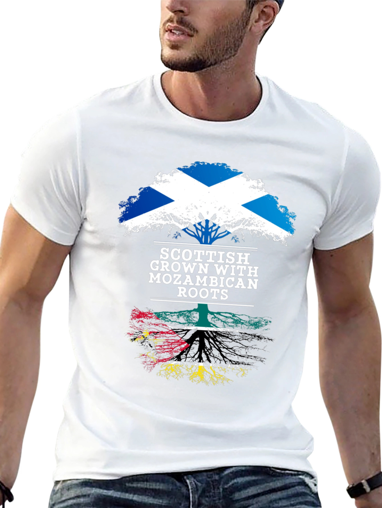 Scottish Grown with Mozambican Roots T-Shirt