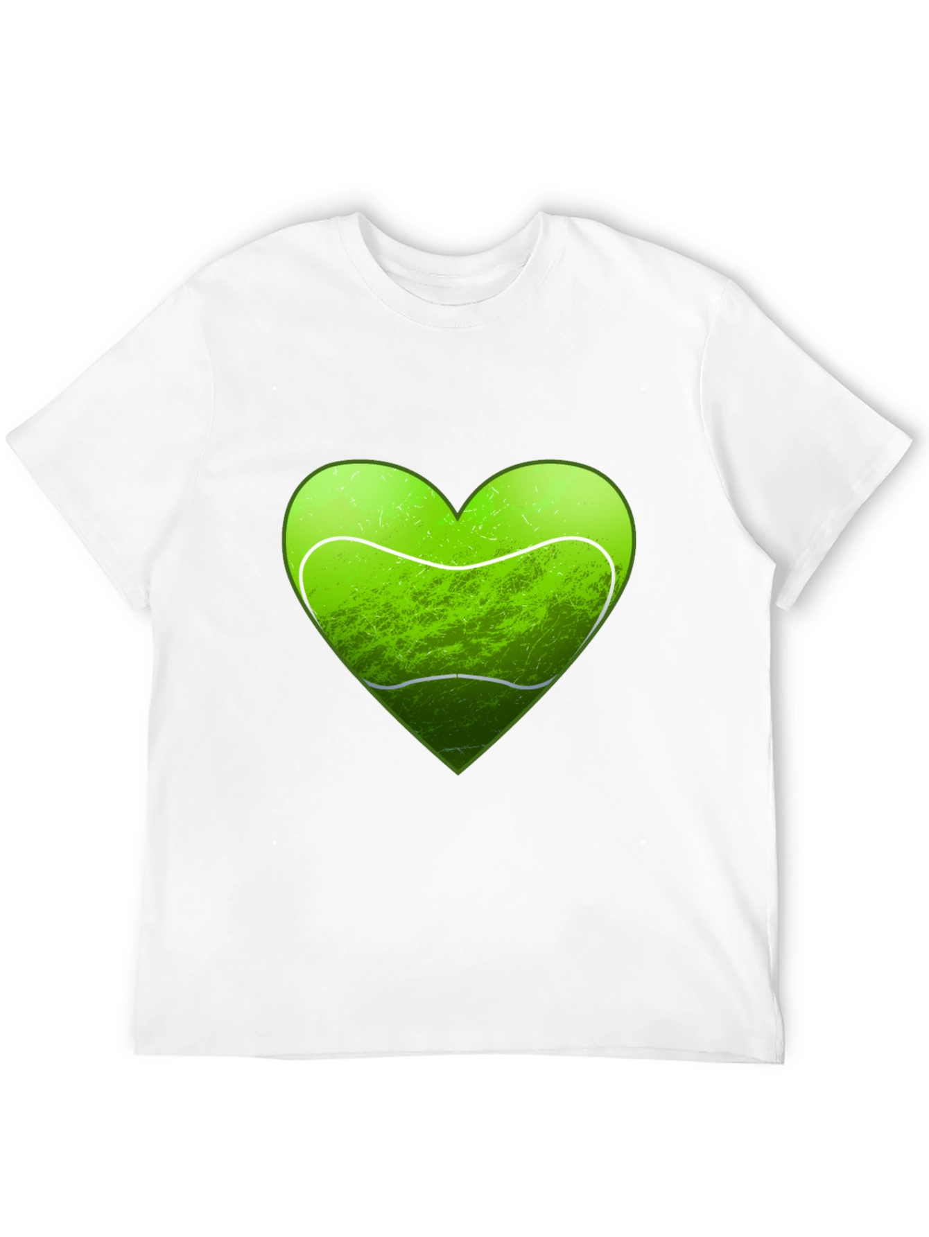 Tennis Heart Graphic T-Shirt - Love Tennis Tee